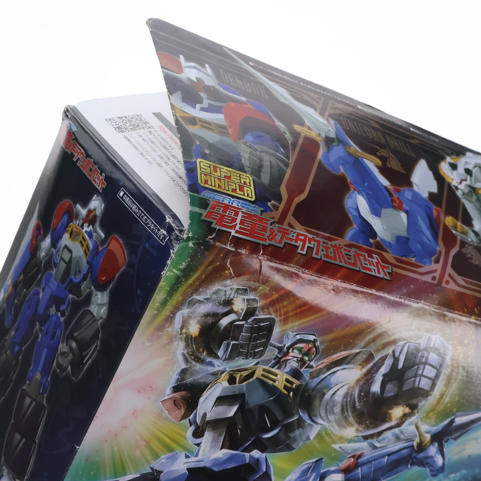 【中古即納】[PTM] (食玩) スーパーミニプラ GEAR戦士電童(ギアファイターでんどう) 電童&データウェポンセット プラモデル バンダイ(20210125)