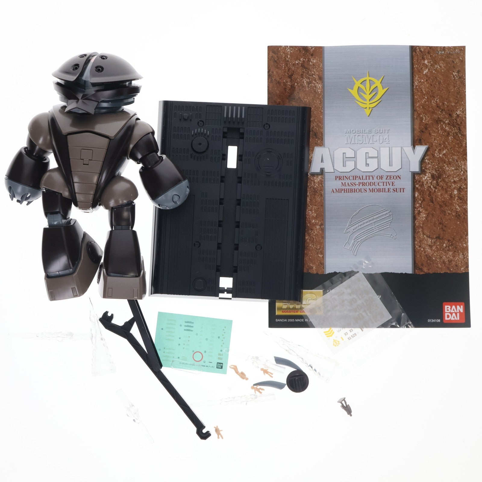 【中古即納】[PTM] MG 1/100 MSM-04 アッガイ 機動戦士ガンダム プラモデル(0134108) バンダイ(20050731)