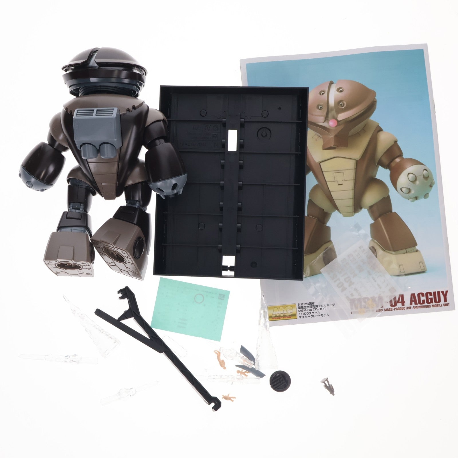 【中古即納】[PTM] MG 1/100 MSM-04 アッガイ 機動戦士ガンダム プラモデル(0134108) バンダイ(20050731)