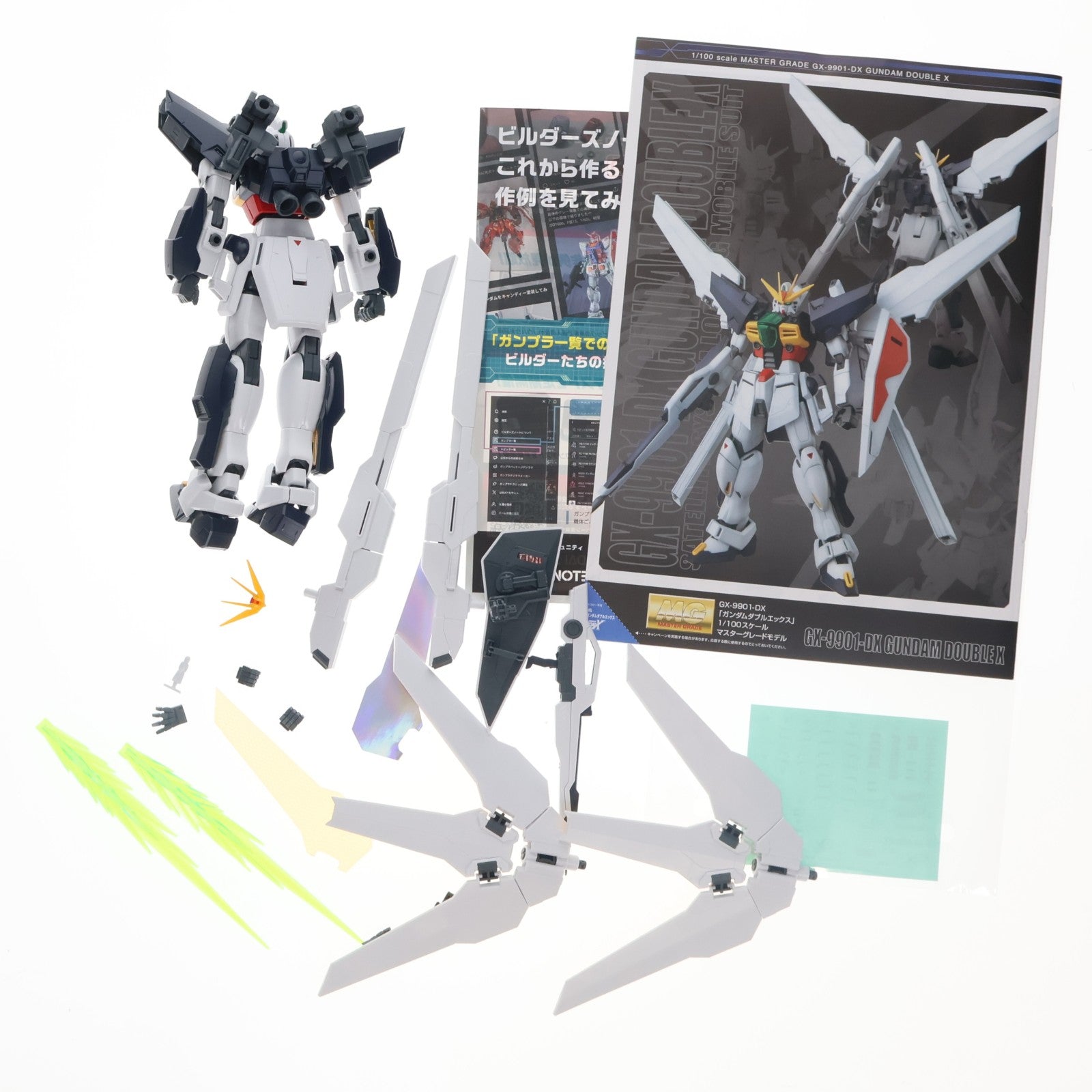 【中古即納】[PTM] MG 1/100 GX-9901-DX ガンダムダブルエックス 機動新世紀ガンダムX プラモデル(0194873) バンダイ(20150328)
