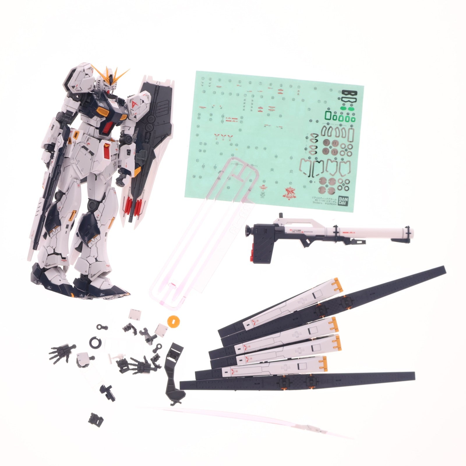 【中古即納】[PTM] (再販) RG 1/144 RX-93 νガンダム 機動戦士ガンダム 逆襲のシャア プラモデル(5057842) バンダイスピリッツ(20260207)