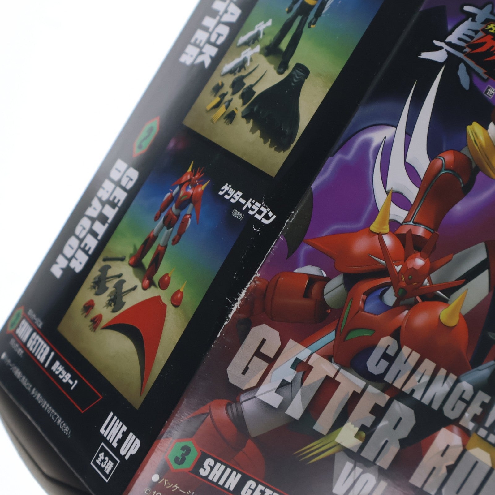 【中古即納】[PTM] (単品)(食玩) 3.真ゲッター1 スーパーミニプラ 真(チェンジ!!)ゲッターロボ Vol.2 真ゲッターロボ 世界最後の日 プラモデル バンダイ(20190114)