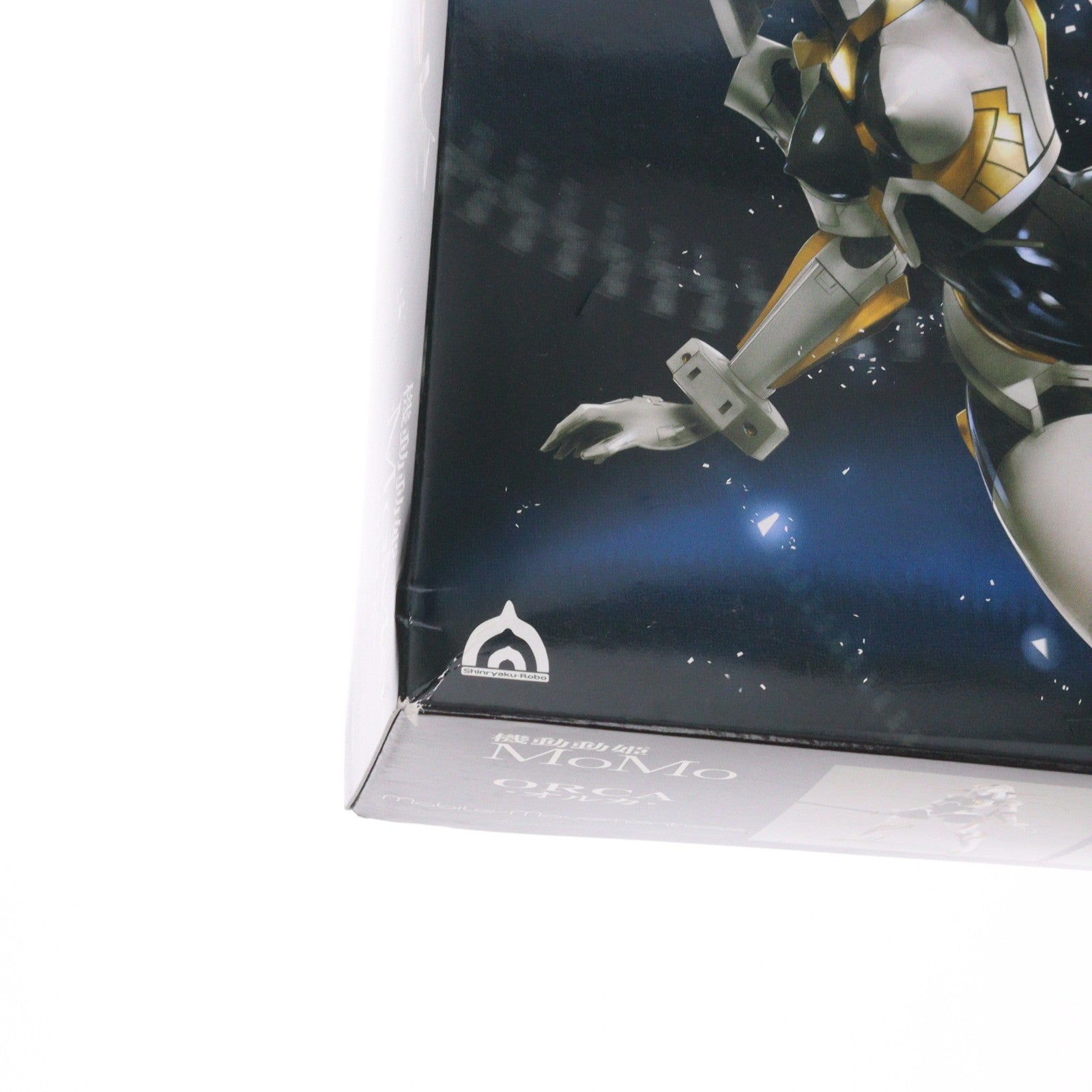 【中古即納】[PTM] 1/144 機動動姫 MoMo(モモ) オルカ 白/黒/金 プラモデル(SRR-001-WBG) 侵略ロボ(20220401)