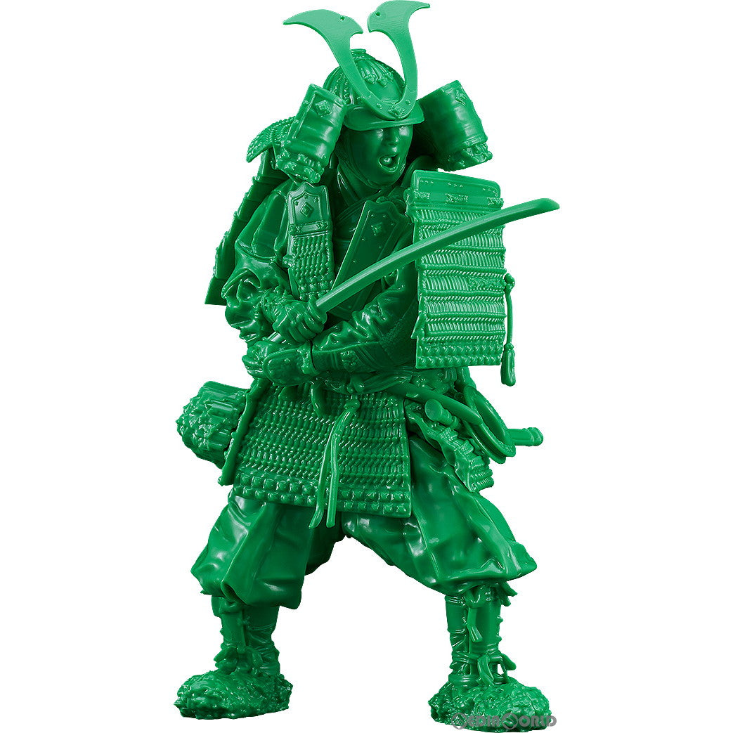 【中古即納】[PTM] PLAMAX 1/12 鎌倉時代の鎧武者 緑の装 Green color edition プラモデル マックスファクトリー/グッドスマイルカンパニー(20241122)