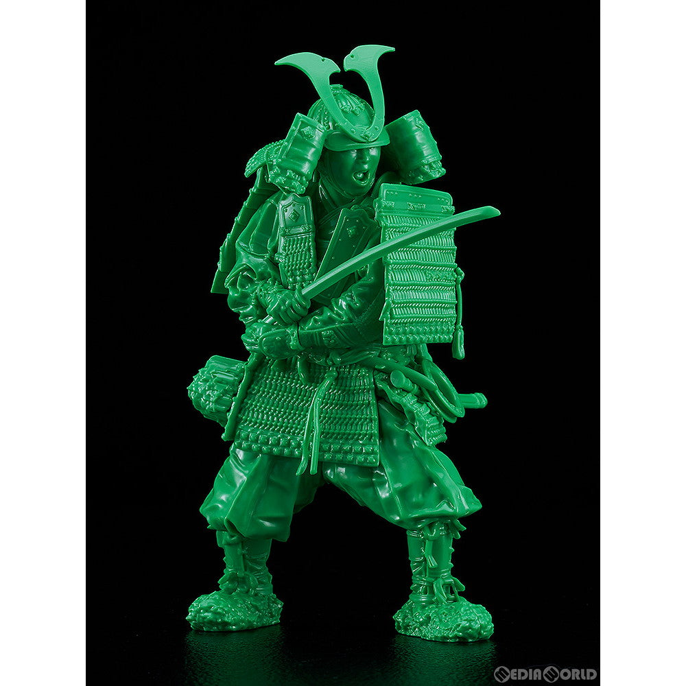 【中古即納】[PTM] PLAMAX 1/12 鎌倉時代の鎧武者 緑の装 Green color edition プラモデル マックスファクトリー/グッドスマイルカンパニー(20241122)