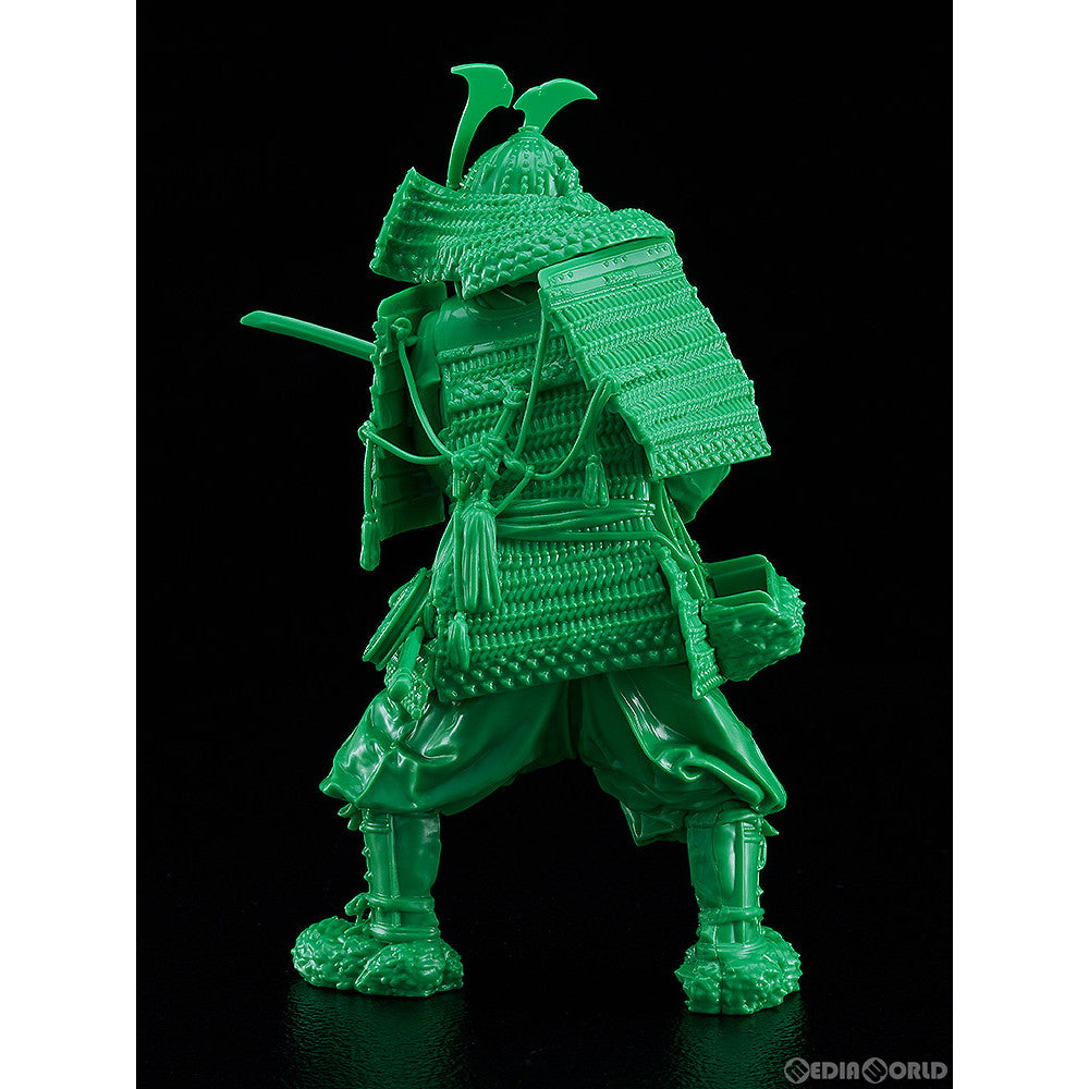 【中古即納】[PTM] PLAMAX 1/12 鎌倉時代の鎧武者 緑の装 Green color edition プラモデル マックスファクトリー/グッドスマイルカンパニー(20241122)