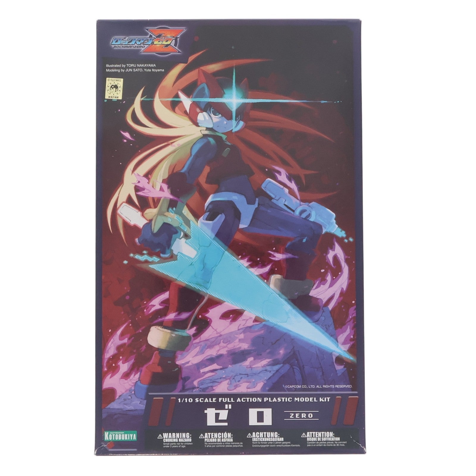 【中古即納】[PTM] 1/10 ゼロ リパッケージ版 ロックマンゼロ プラモデル(KP474) コトブキヤ(20181116)