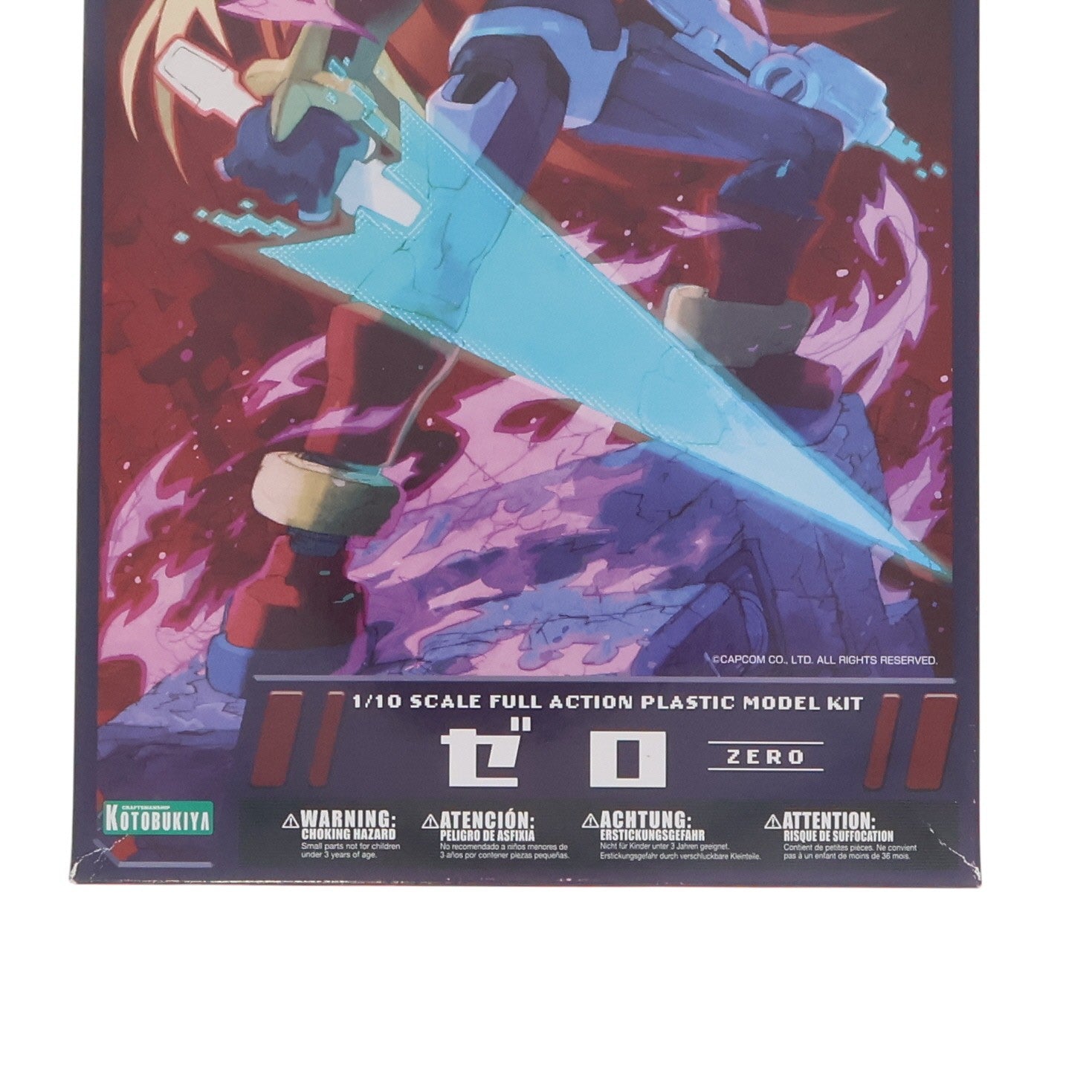 【中古即納】[PTM] 1/10 ゼロ リパッケージ版 ロックマンゼロ プラモデル(KP474) コトブキヤ(20181116)