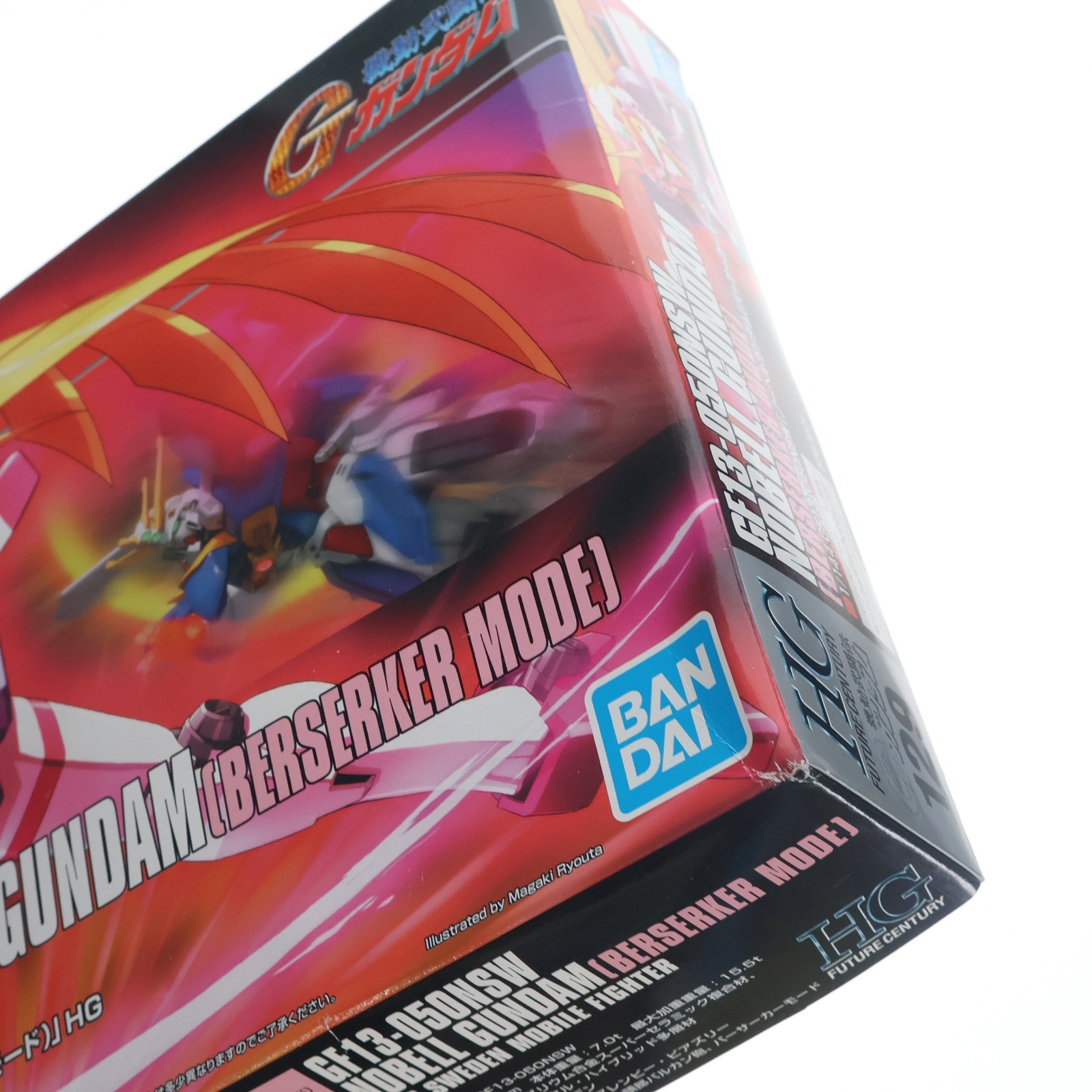 【中古即納】[PTM] HGFC 1/144 ノーベルガンダム バーサーカーモード 機動武闘伝Gガンダム プラモデル バンダイスピリッツ(20190415)