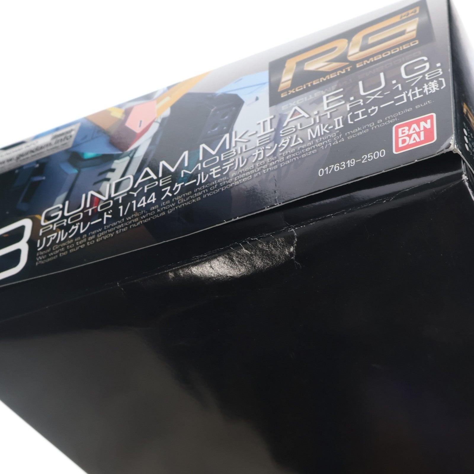 【中古即納】[PTM] RG 1/144 RX-178 ガンダムMk-II(エゥーゴ仕様) 機動戦士Zガンダム プラモデル(0176319) バンダイ(20200117)