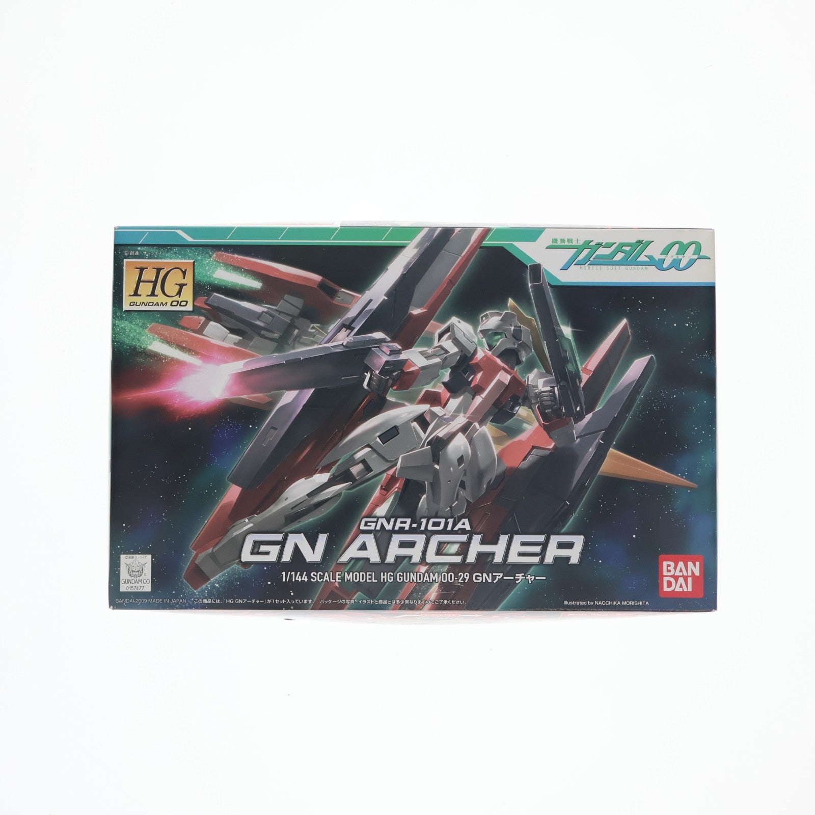 【中古即納】[PTM] HG 1/144 GNR-101A GNアーチャー 機動戦士ガンダム00(ダブルオー) プラモデル(0157477) バンダイ(20170421)