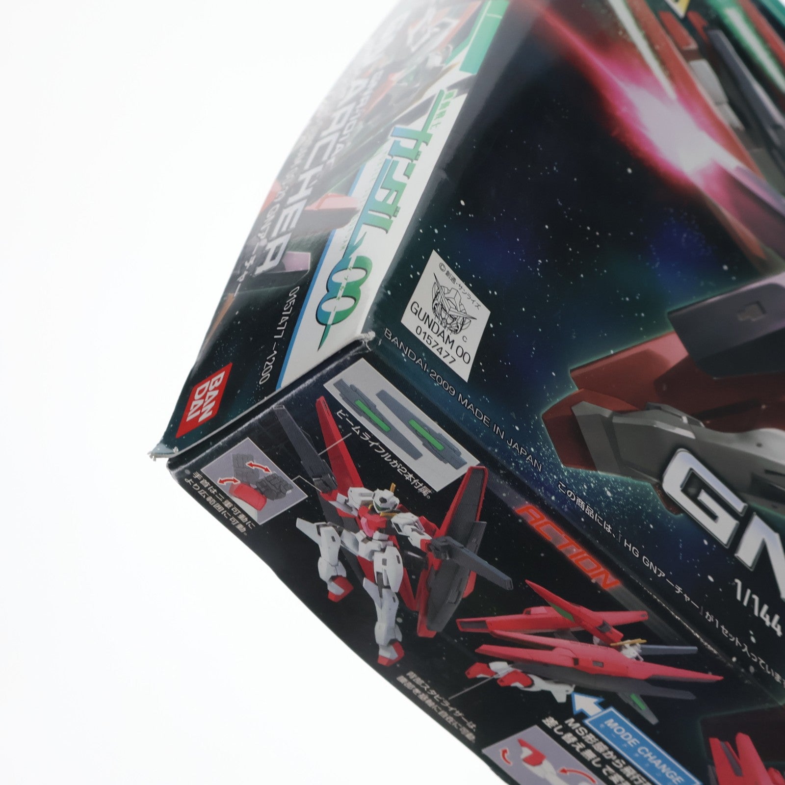【中古即納】[PTM] HG 1/144 GNR-101A GNアーチャー 機動戦士ガンダム00(ダブルオー) プラモデル(0157477) バンダイ(20170421)