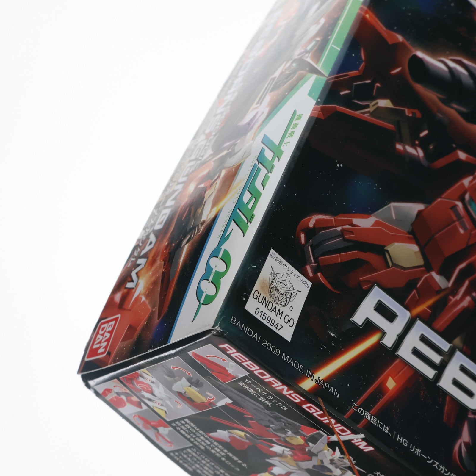 【中古即納】[PTM] HG 1/144 リボーンズガンダム 機動戦士ガンダム00(ダブルオー) プラモデル(0159947) バンダイ(20090930)