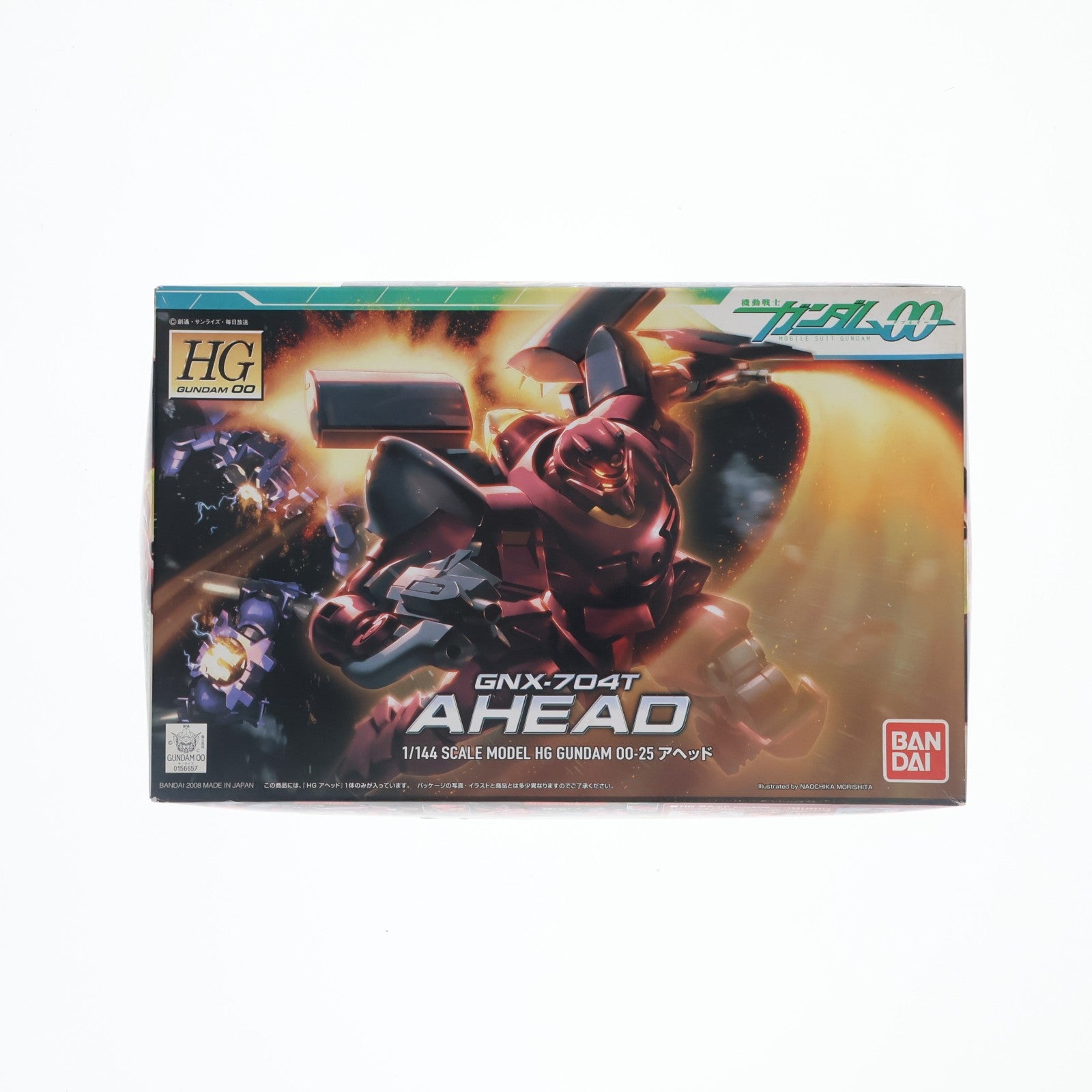 【中古即納】[PTM] HG 1/144 GNX-704T アヘッド 機動戦士ガンダム00(ダブルオー) プラモデル(0156657) バンダイ(20081107)