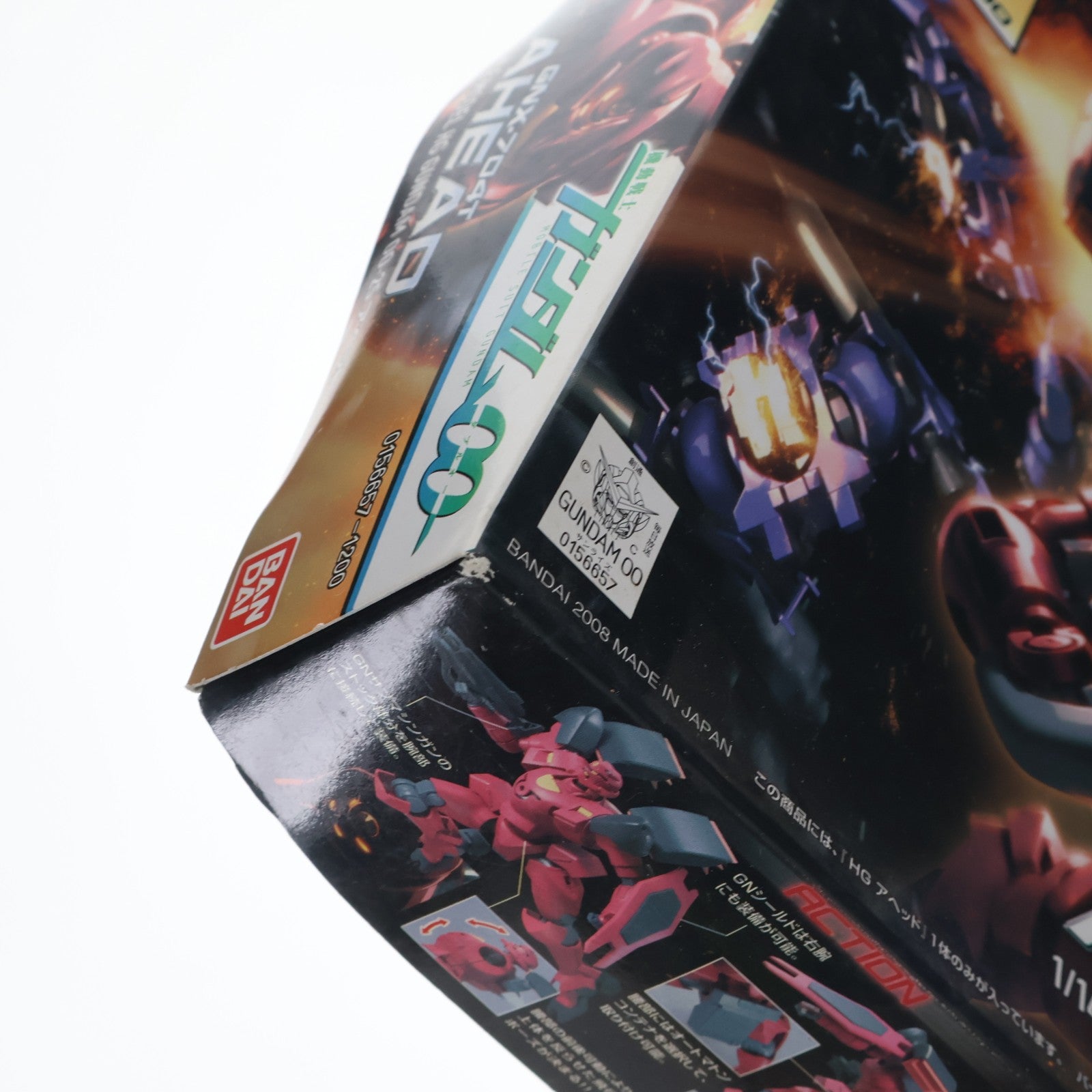 【中古即納】[PTM] HG 1/144 GNX-704T アヘッド 機動戦士ガンダム00(ダブルオー) プラモデル(0156657) バンダイ(20081107)