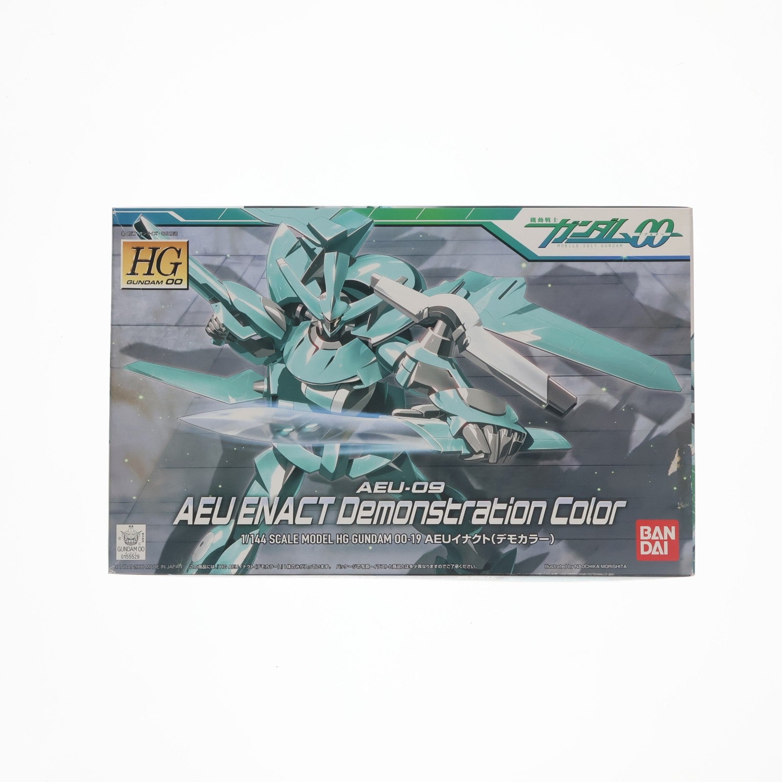 【中古即納】[PTM] HG 1/144 AEU-09 AEUイナクト(デモカラー) 機動戦士ガンダム00(ダブルオー) プラモデル バンダイ(20080810)