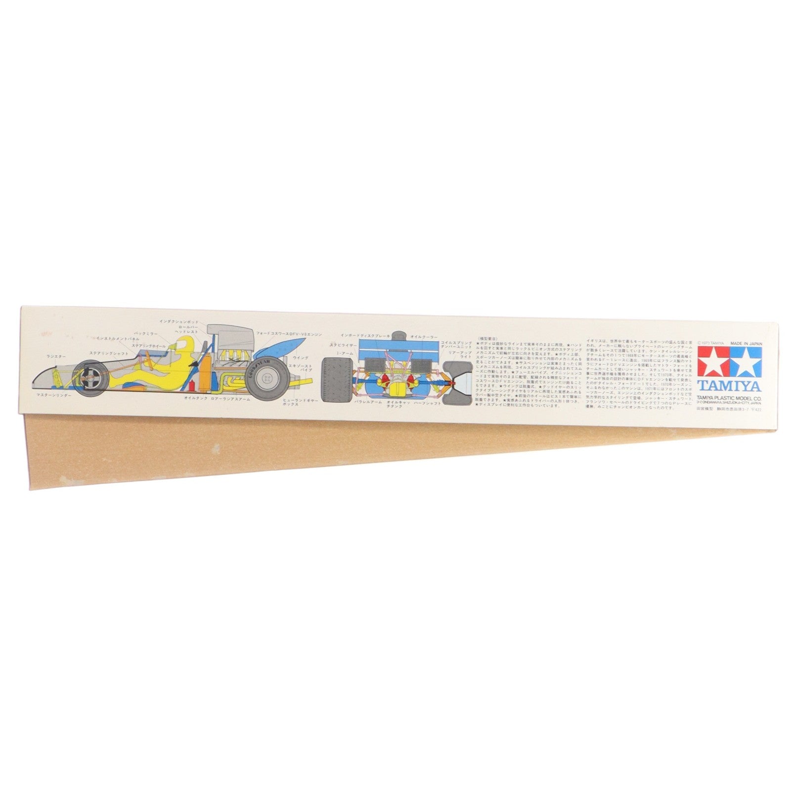 【中古即納】[PTM] ビッグスケールシリーズ No.9 1/12 タイレル フォード F1 プラモデル(12009) タミヤ(19991231)