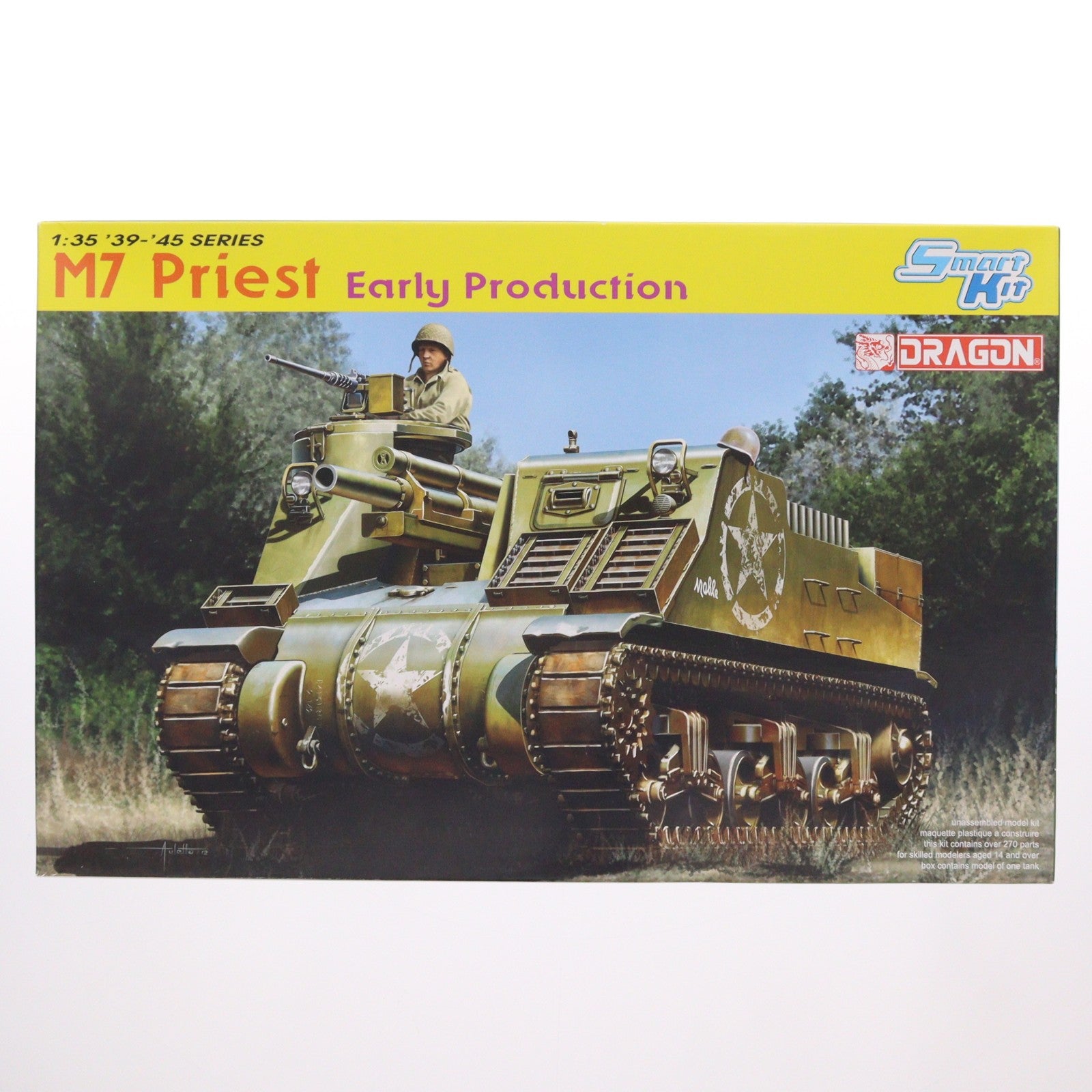 【中古即納】[PTM] 1/35 M7プリースト 初期型 プラモデル(6627) DRAGON(ドラゴン)(20120517)