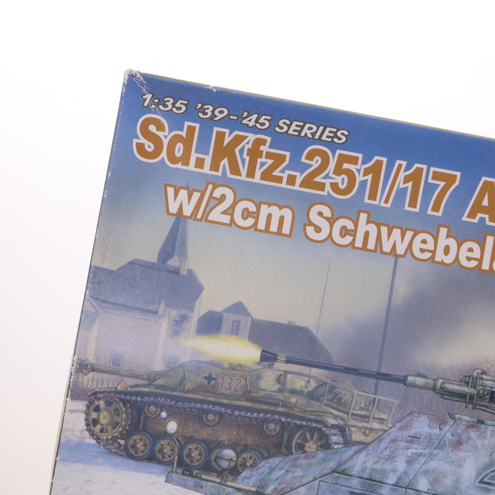 【中古即納】[PTM] 1/35 Sd.Kfz.251/17 Ausf.D w/2cm Schwebelafette プラモデル(6292) DRAGON(ドラゴン)(19991231)