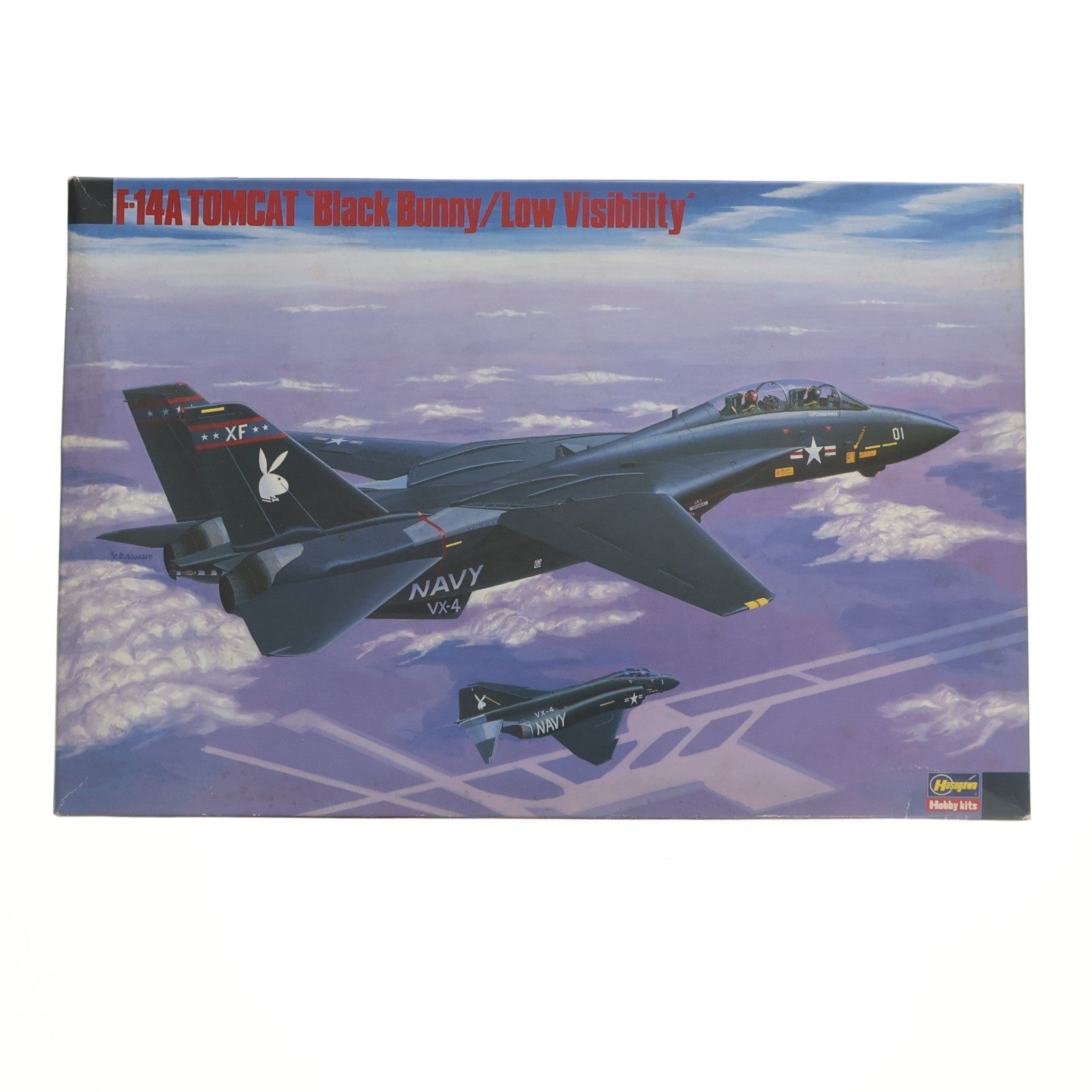 【中古即納】[PTM] 1/72 F-14A トムキャット ブラックバニー/ロービジ グラマン アメリカ海軍 艦上戦闘機 プラモデル(SP5) ハセガワ(20000630)