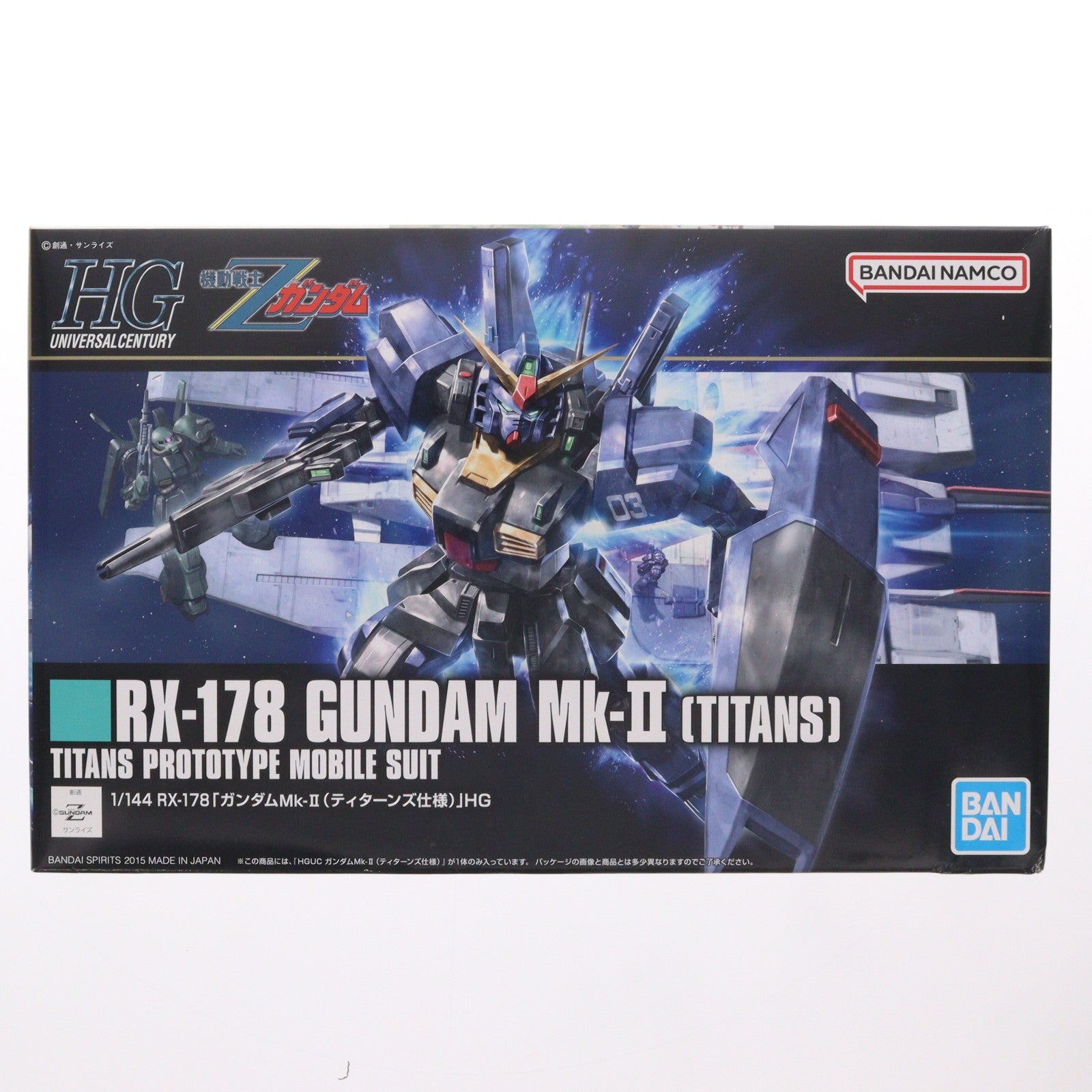 【中古即納】[PTM] (再々販) HGUC REVIVE 1/144 RX-178 ガンダムMk-II(ティターンズ仕様) 機動戦士Zガンダム プラモデル バンダイスピリッツ(20260424)