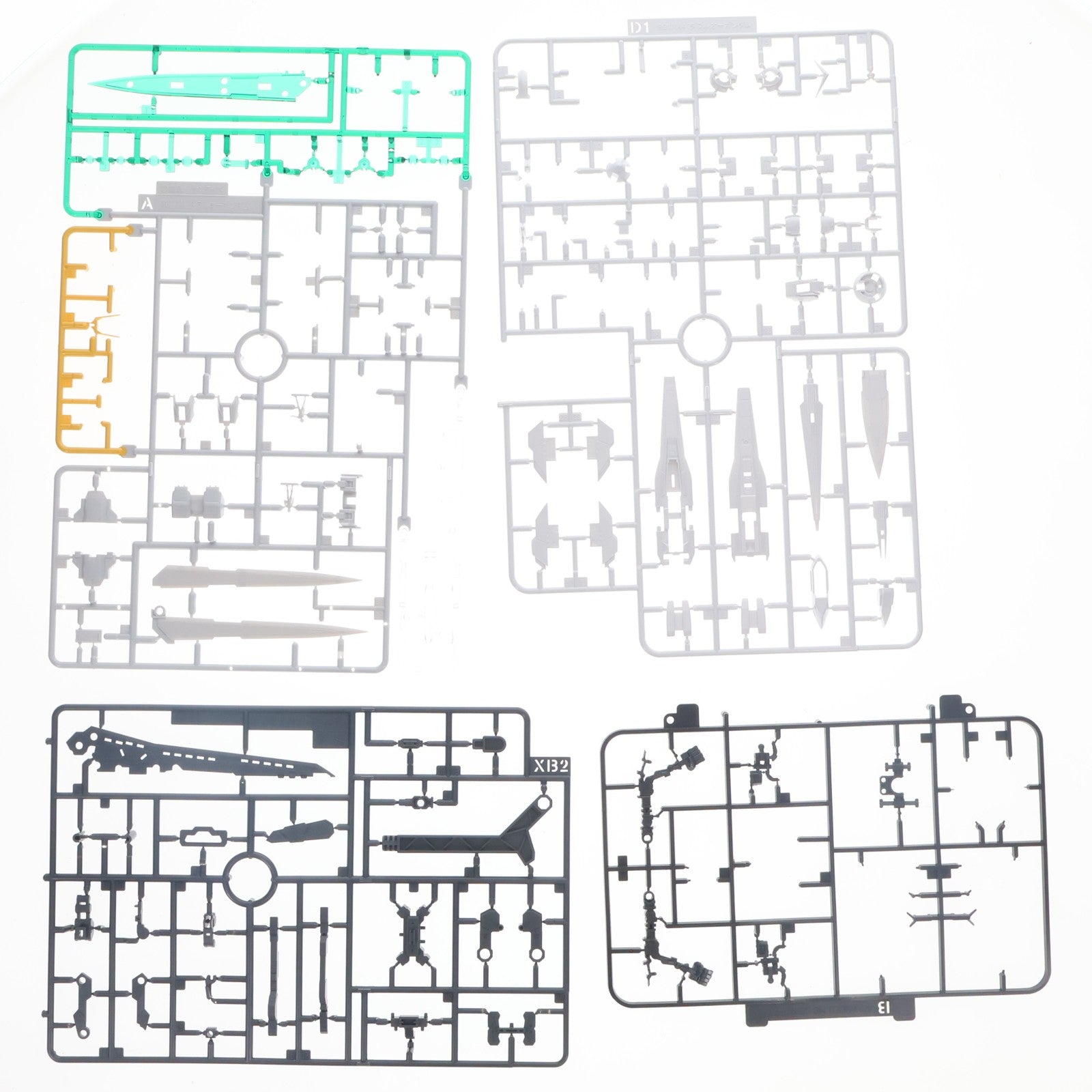 【中古即納】[PTM] RG 1/144 GN-0000+GNR-010/XN ダブルオーザンライザー 機動戦士ガンダム00V(ダブルオーブイ) プラモデル(5062196) バンダイスピリッツ(20240130)