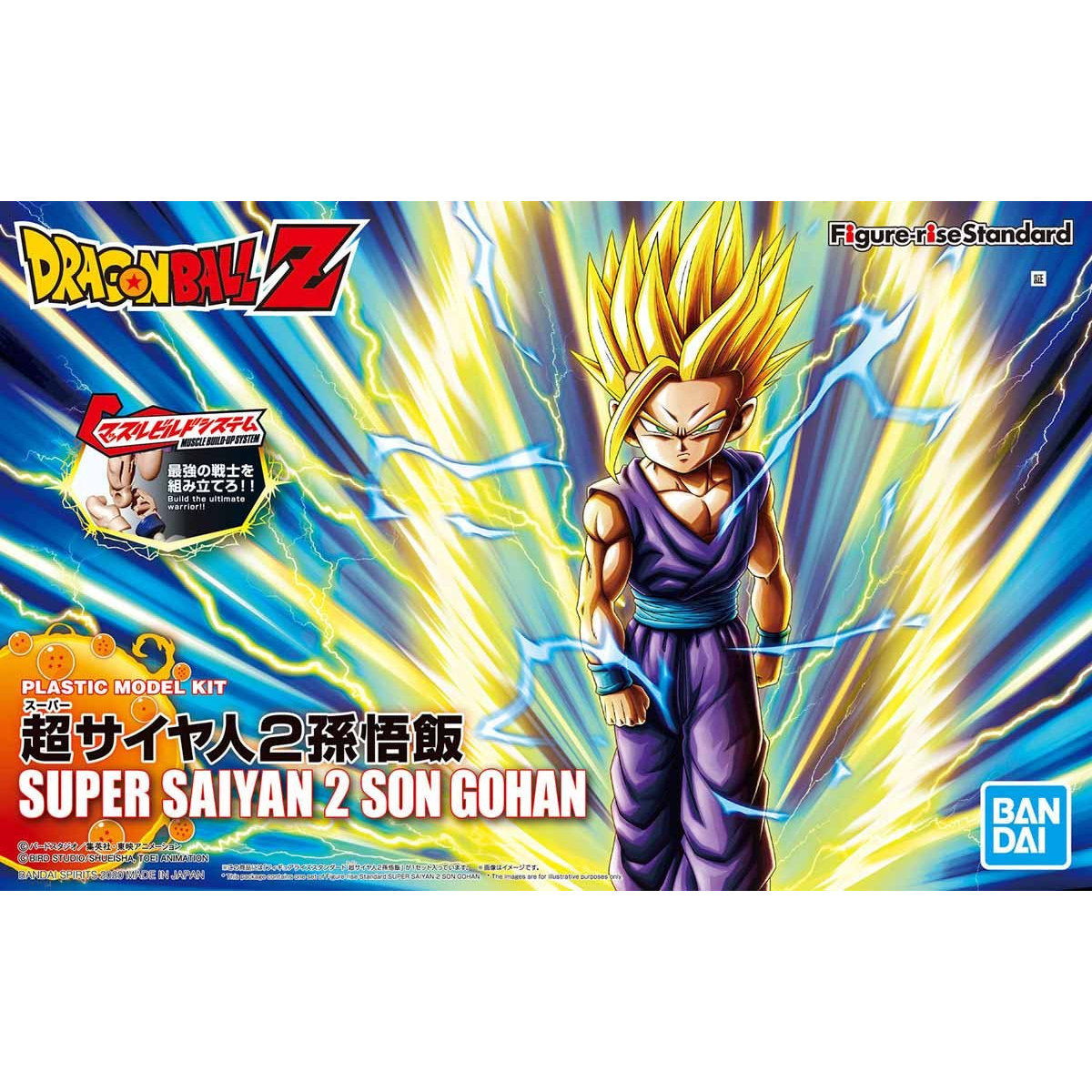 【中古即納】[PTM] (再販) Figure-rise Standard(フィギュアライズ スタンダード) 超サイヤ人2孫悟飯(リニューアル版) ドラゴンボールZ プラモデル(5058214) バンダイスピリッツ(20241030)
