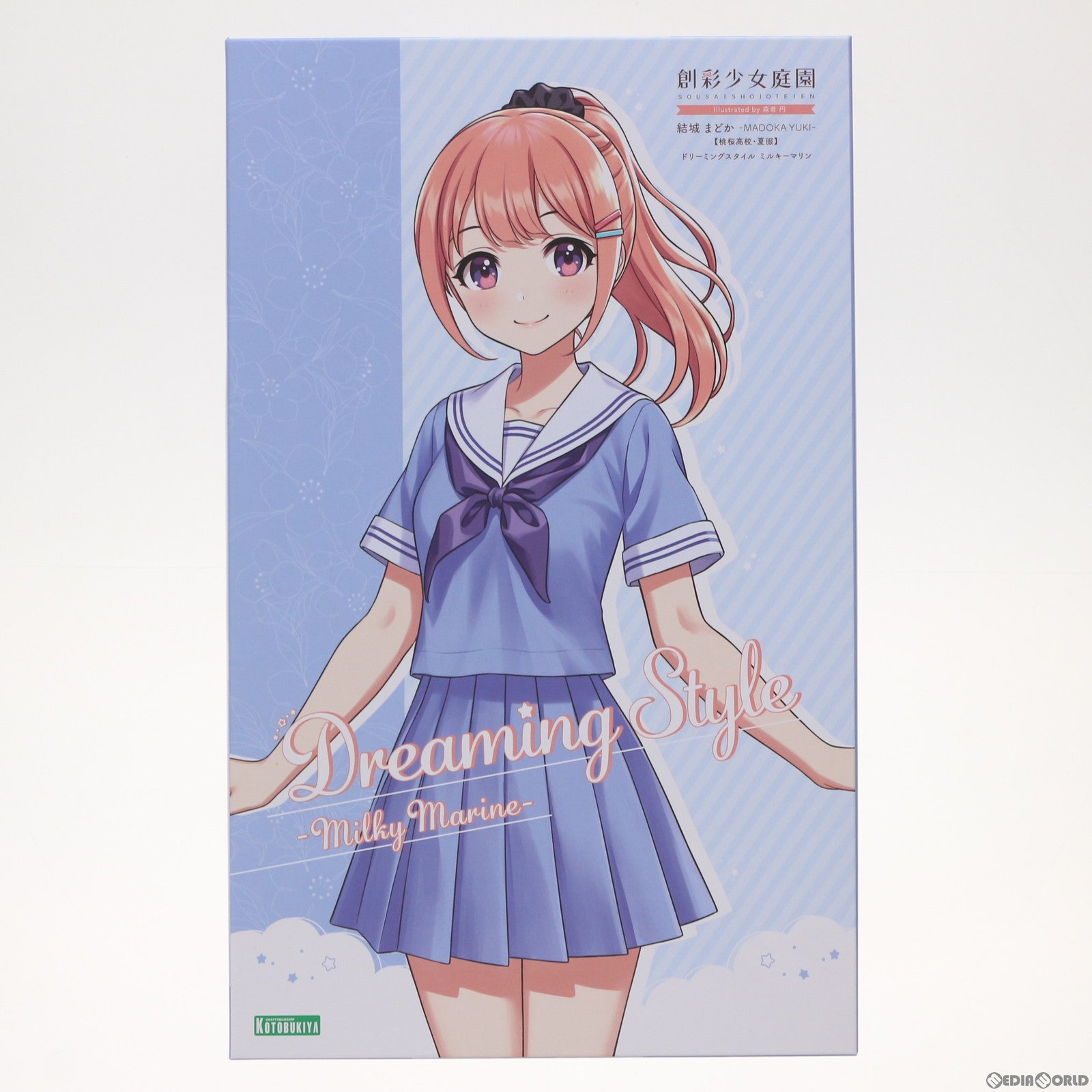 【中古即納】[PTM] コトブキヤショップ限定 創彩少女庭園 1/10 結城まどか(ゆうきまどか) 桃桜高校・夏服 ドリーミングスタイル ミルキーマリン プラモデル(JK022) コトブキヤ(20220520)