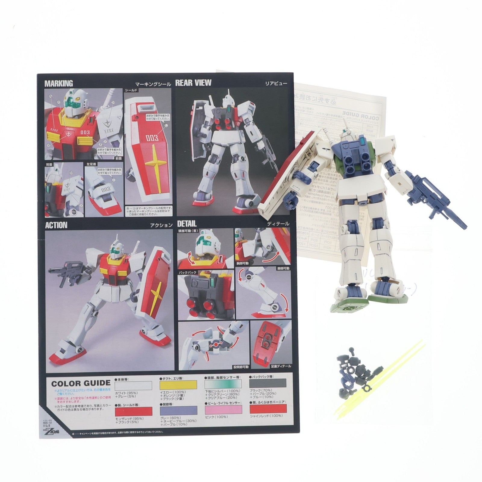 【中古即納】[PTM] プレミアムバンダイ限定 HGUC 1/144 RMS-179 ジムII エゥーゴカラーVer. 機動戦士Zガンダム プラモデル(5058843) バンダイスピリッツ(20191231)
