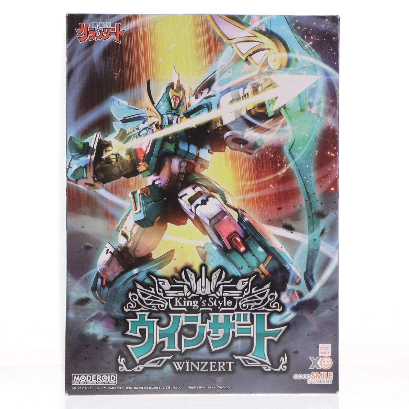 【中古即納】[PTM] MODEROID(モデロイド) King's Style ウインザート 魔動王グランゾート プラモデル グッドスマイルカンパニー(20260220)