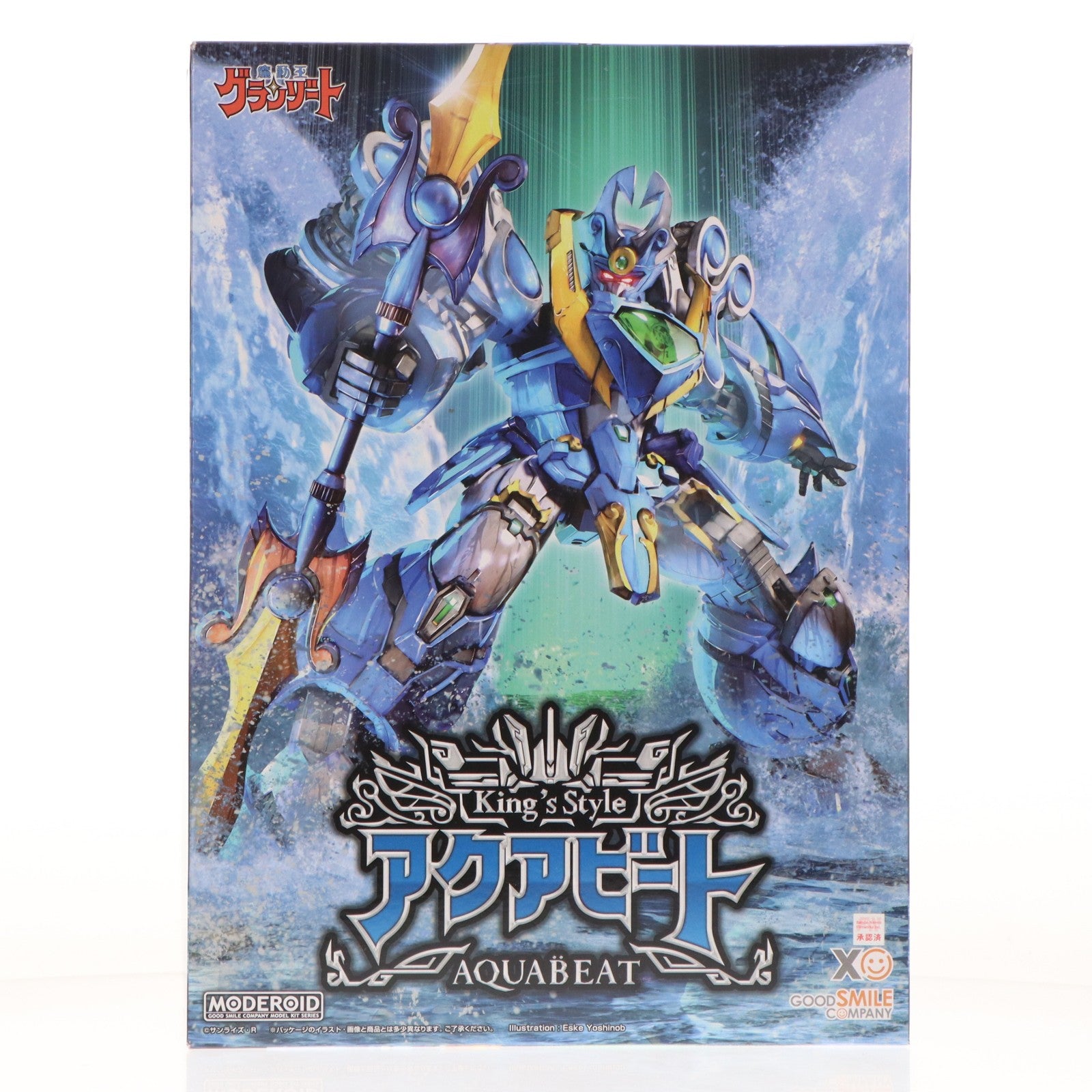 【中古即納】[PTM] MODEROID(モデロイド) King's Style アクアビート 魔動王グランゾート プラモデル グッドスマイルカンパニー(20260220)