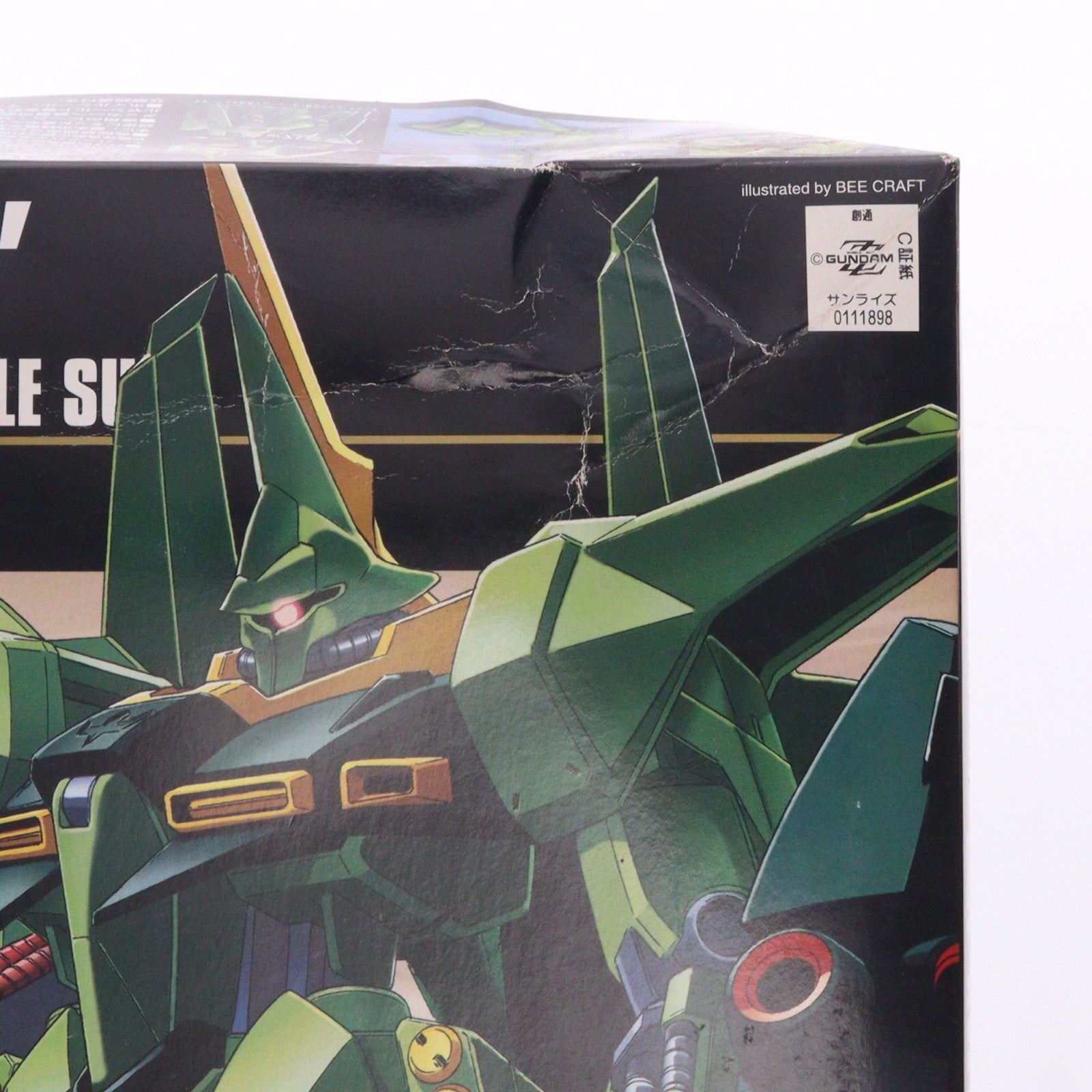 【中古即納】[PTM] HGUC 1/144 AMX-107 バウ 量産型 機動戦士ガンダムZZ(ダブルゼータ) プラモデル バンダイ(20020609)