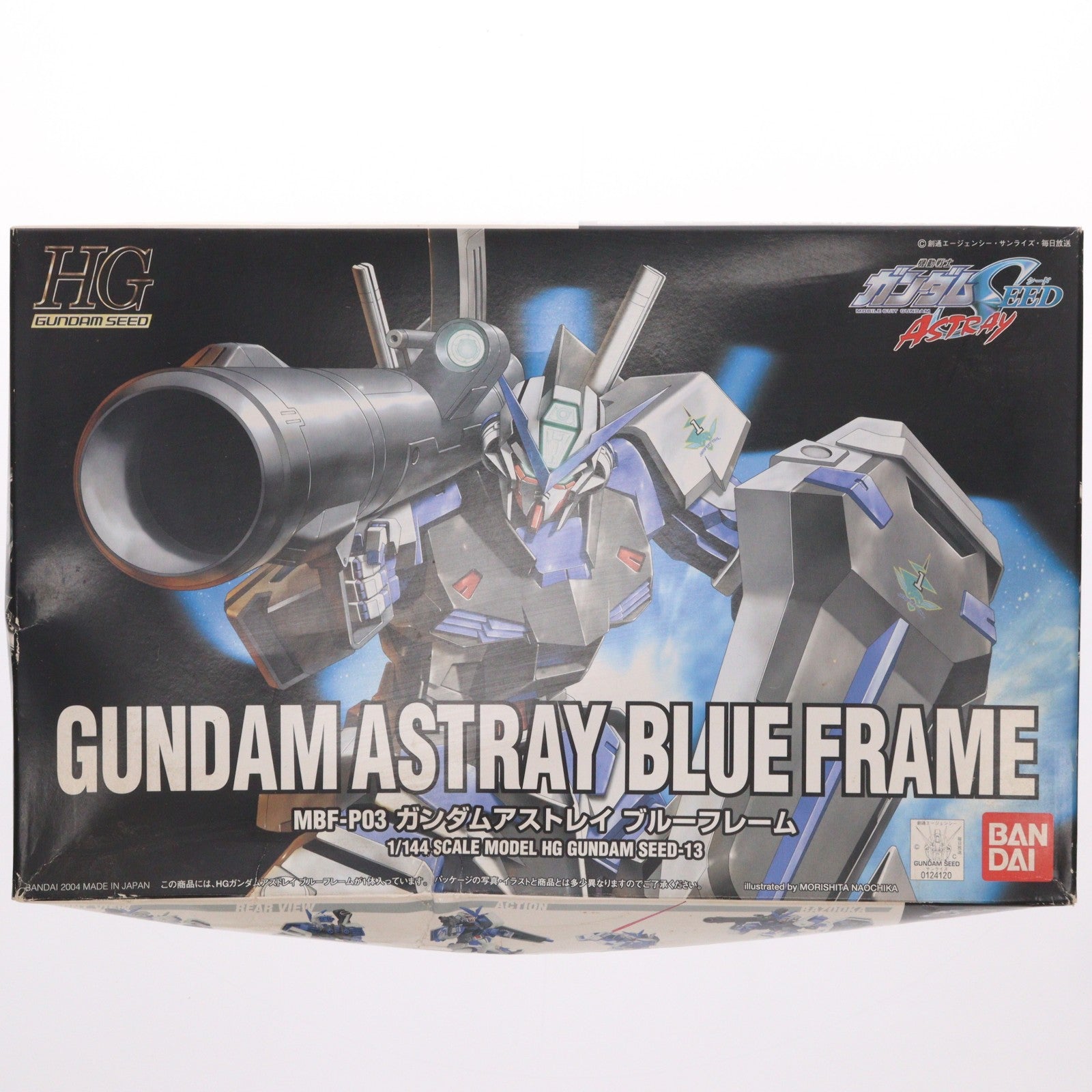 【中古即納】[PTM] HG 1/144 MBF-P03 ガンダムアストレイ・ブルーフレーム 機動戦士ガンダムSEED(シード) X ASTRAY(アストレイ) プラモデル バンダイ(20100825)