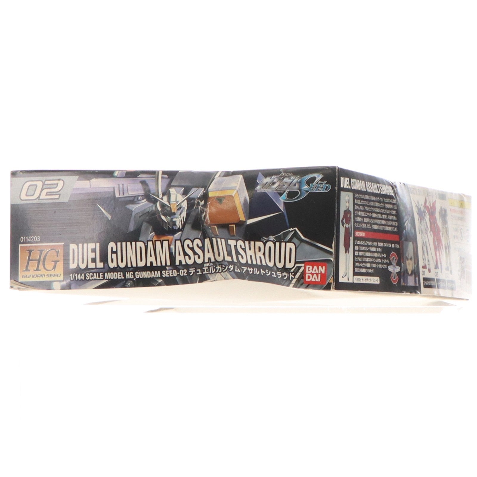 【中古即納】[PTM] HG 1/144 デュエルガンダム アサルトシュラウド 機動戦士ガンダムSEED(シード) プラモデル バンダイ(20021120)