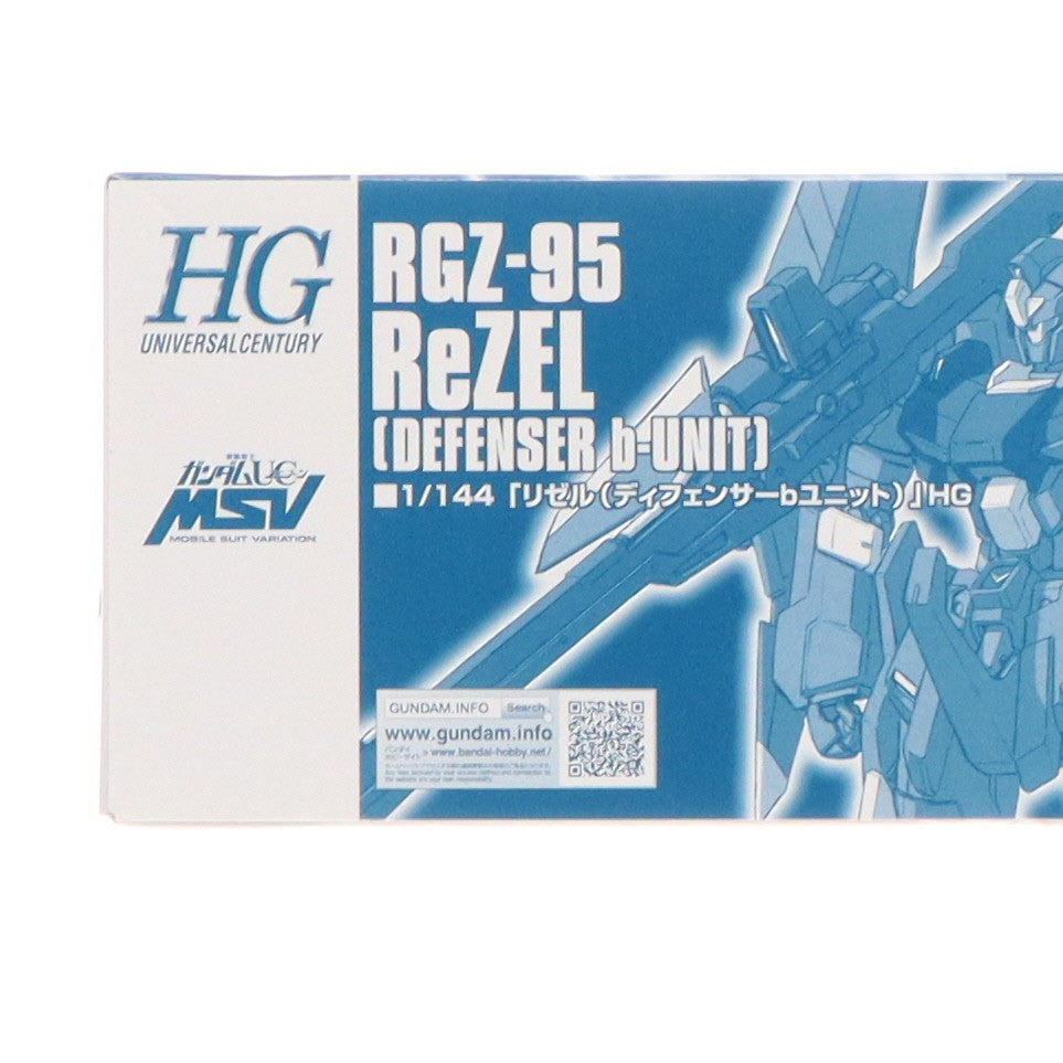 【中古即納】[PTM] (再販) プレミアムバンダイ限定 HGUC 1/144 RGZ-95 リゼル(ディフェンサーbユニット) 機動戦士ガンダムUC(ユニコーン) MSV プラモデル(5066515) バンダイスピリッツ(20240215)