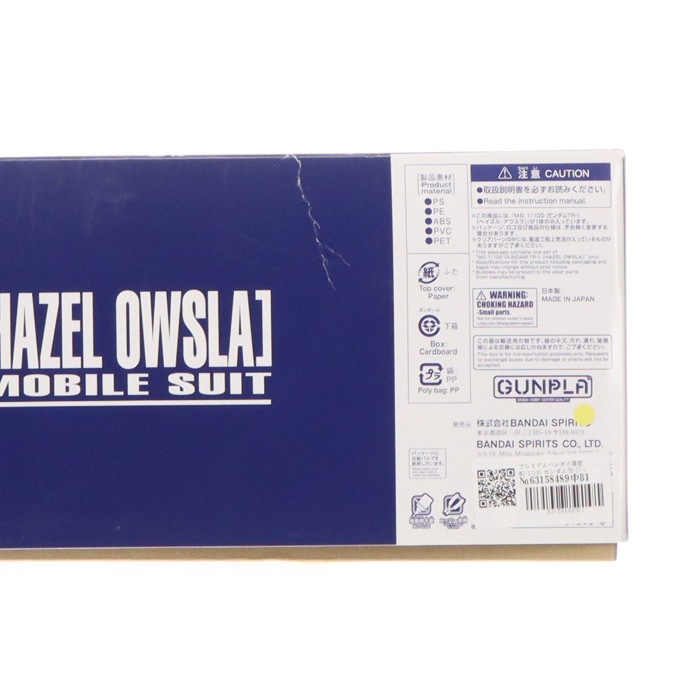 【中古即納】[PTM] プレミアムバンダイ限定 MG 1/100 ガンダムTR-1[ヘイズル・アウスラ] ADVANCE OF Z(アドバンスオブゼータ) ティターンズの旗のもとに プラモデル(5061043) バンダイスピリッツ(20201218)