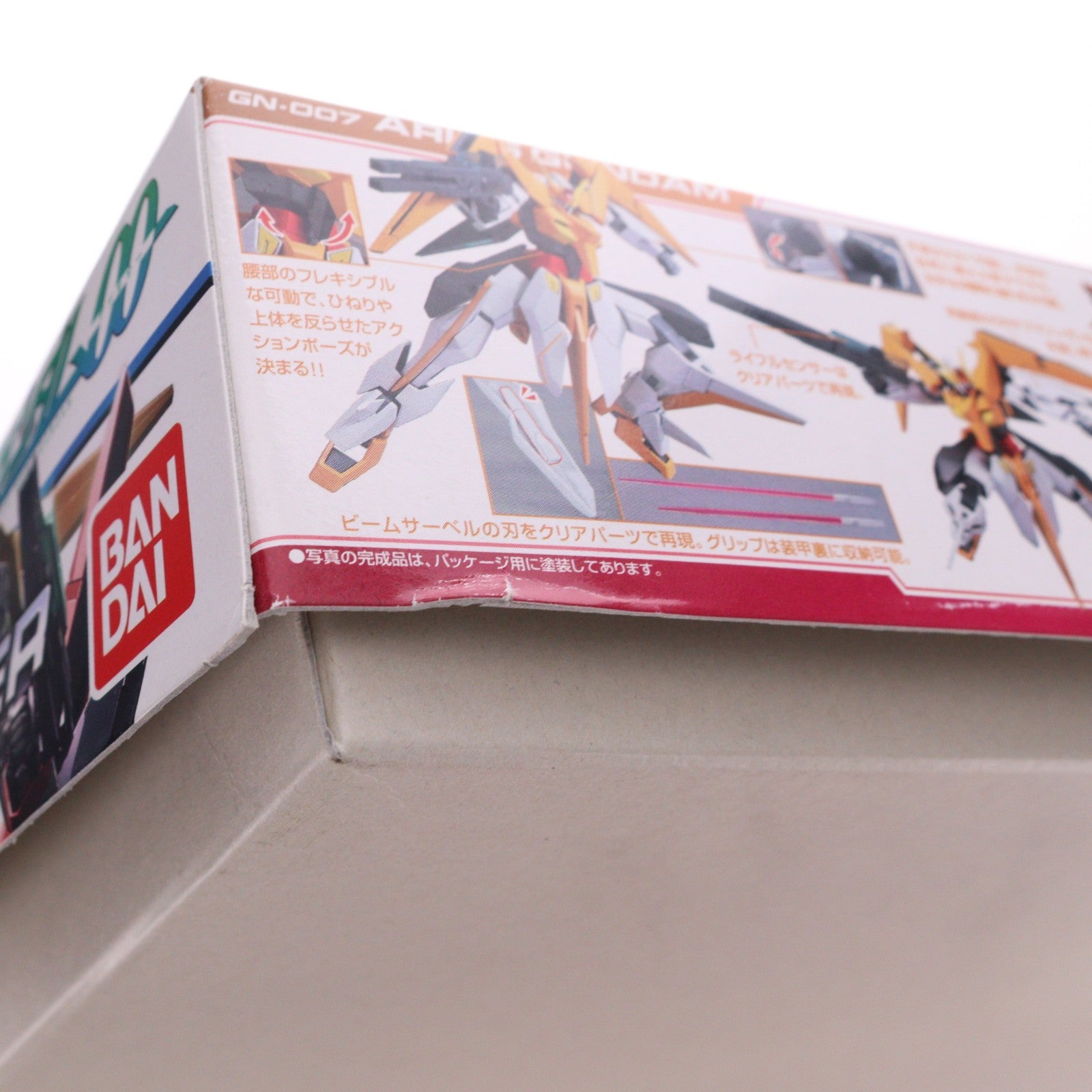 【中古即納】[PTM] ガンプラEXPO限定 HG 1/144 GN-007 アリオスガンダム&GNR-101A GNアーチャー クリアカラーバージョン 機動戦士ガンダム00(ダブルオー) プラモデル(0160367) バンダイ(20090821)