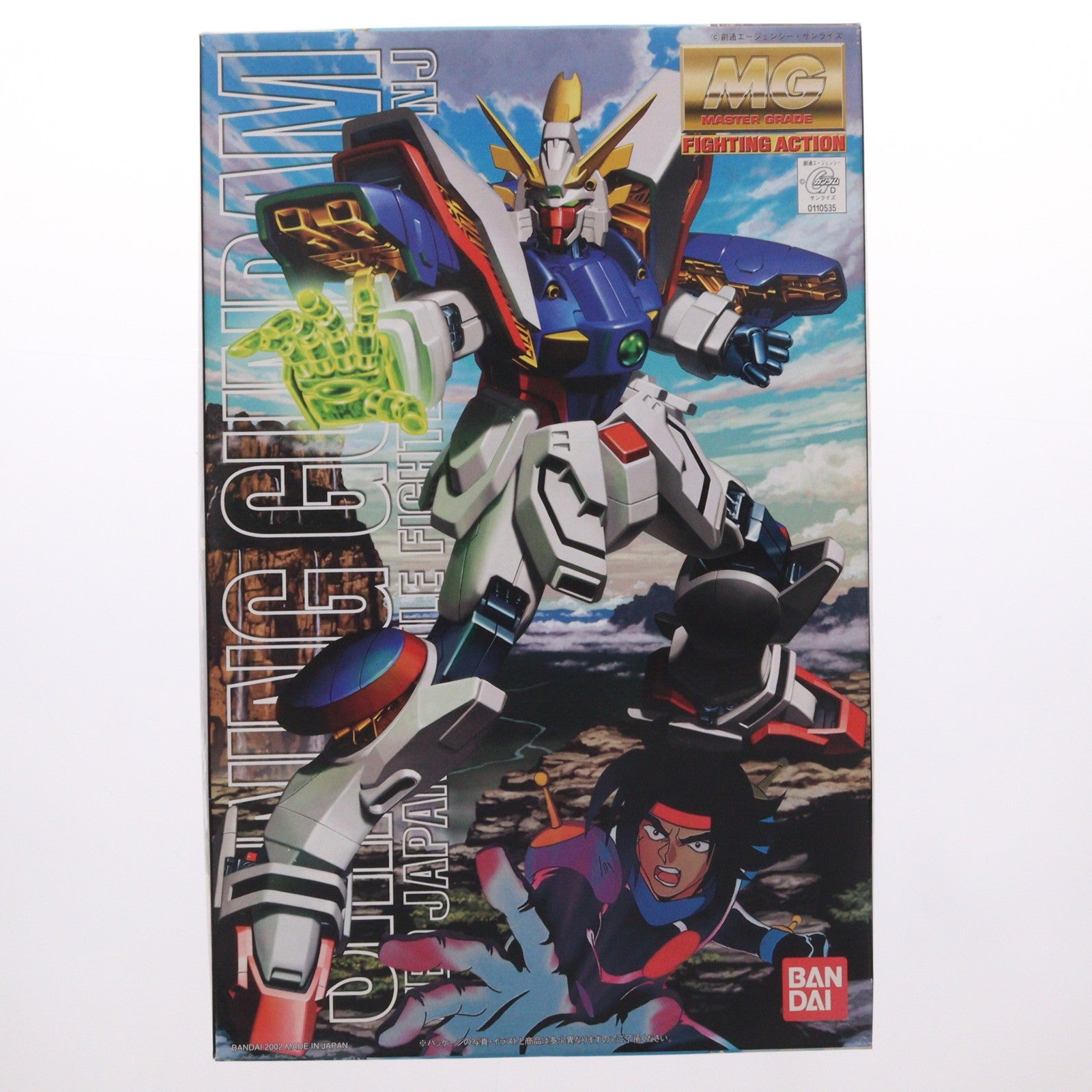 【中古即納】[PTM] MG 1/100 GF13-017J シャイニングガンダム 機動武闘伝Gガンダム プラモデル(0110535) バンダイ(20020531)