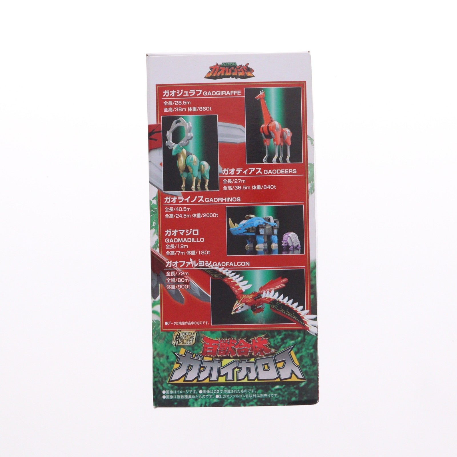 【中古即納】[PTM] (単品)(食玩) ガオファルコンB SMP[SHOKUGAN MODELING PROJECT] 百獣合体 ガオイカロス 百獣戦隊ガオレンジャー プラモデル バンダイ(20220718)