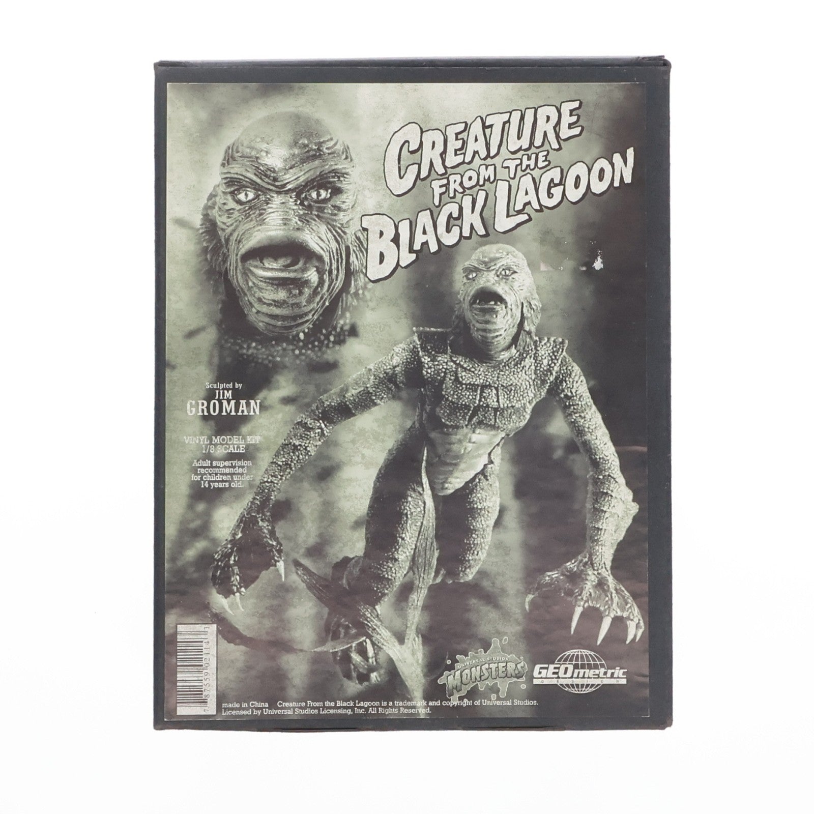 【中古即納】[SFT] Creature From the Black Lagoon Sculpted by Jim Groman 1/8 ビニールモデルキット ソフビフィギュア GEO Metric(ジオメトリック)(20220328)