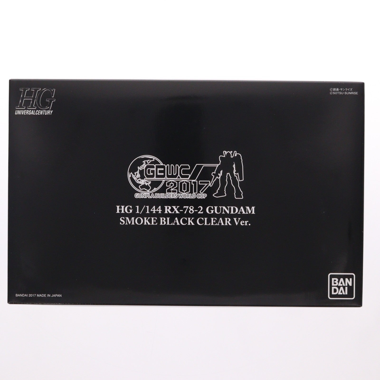 【中古即納】[PTM] HGUC 1/144 RX-78-2 ガンダム SMOKE BLACK CLEAR Ver. ガンプラビルダーズワールドカップ2017 オープンコース/ジュニアコース 1次審査通過者記念景品 機動戦士ガンダム プラモデル(2406731) バンダイ(20171231)