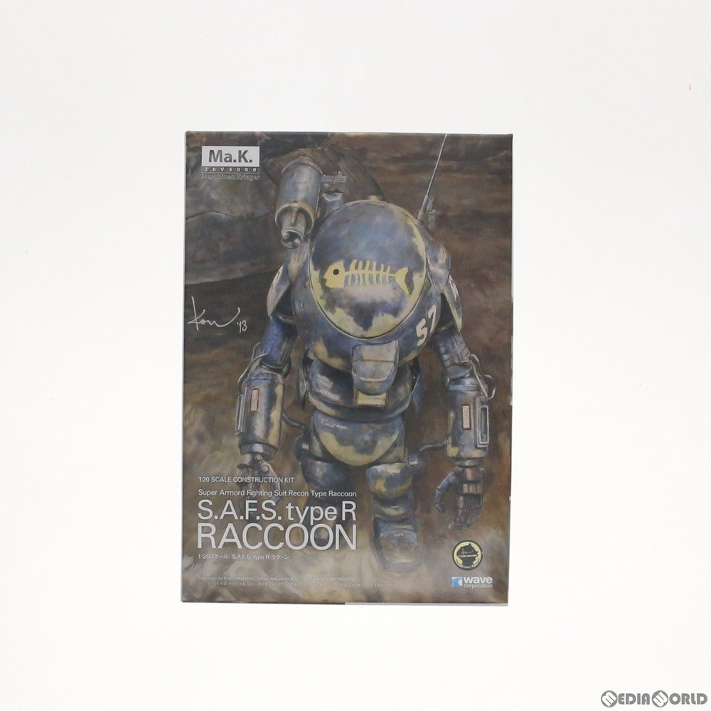 【中古即納】[PTM] 1/20 S.A.F.S. type R ラクーン マシーネンクリーガー Zbv3000 プラモデル(MK-015) ウェーブ(WAVE)(20131101)