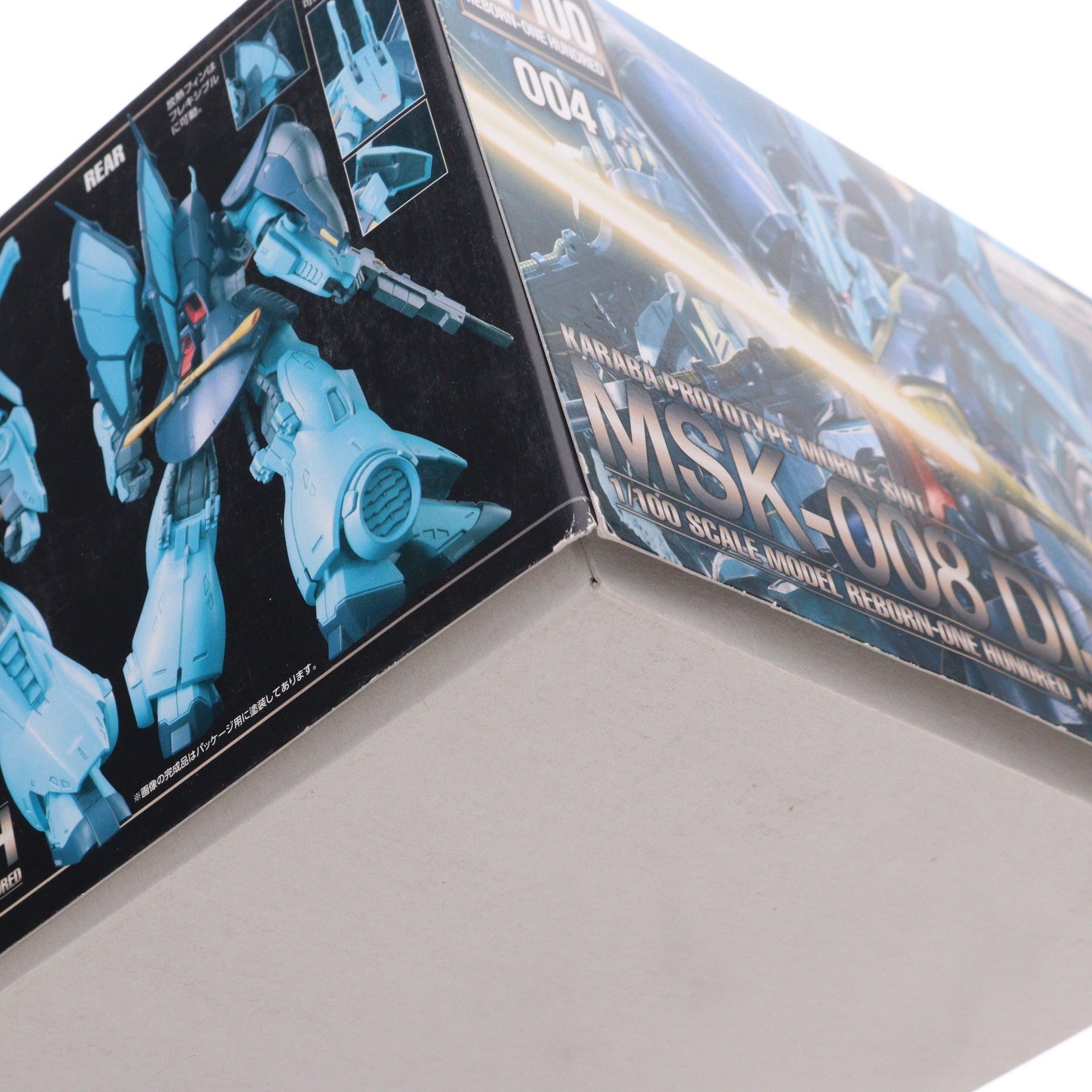 【中古即納】[PTM] RE/100 1/100 MSK-008 ディジェ 機動戦士Zガンダム プラモデル(0196702) バンダイ(20190730)