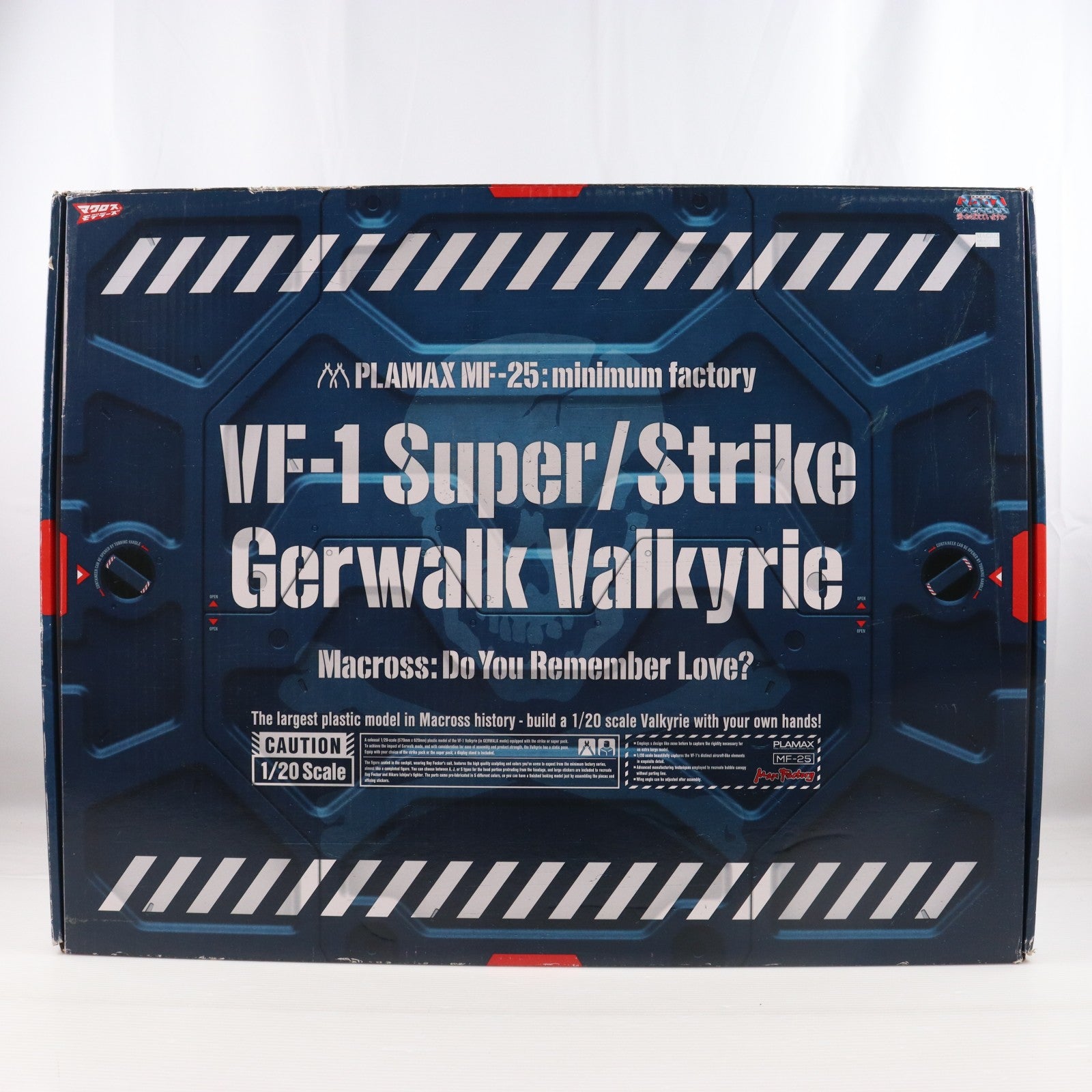 【中古即納】[PTM] PLAMAX MF-25 minimum factory 1/20 VF-1 スーパー/ストライク ガウォーク バルキリー 超時空要塞 マクロス 愛・おぼえていますか プラモデル マックスファクトリー(20181124)