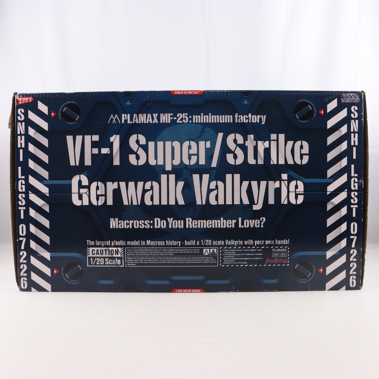 【中古即納】[PTM] PLAMAX MF-25 minimum factory 1/20 VF-1 スーパー/ストライク ガウォーク バルキリー 超時空要塞 マクロス 愛・おぼえていますか プラモデル マックスファクトリー(20181124)