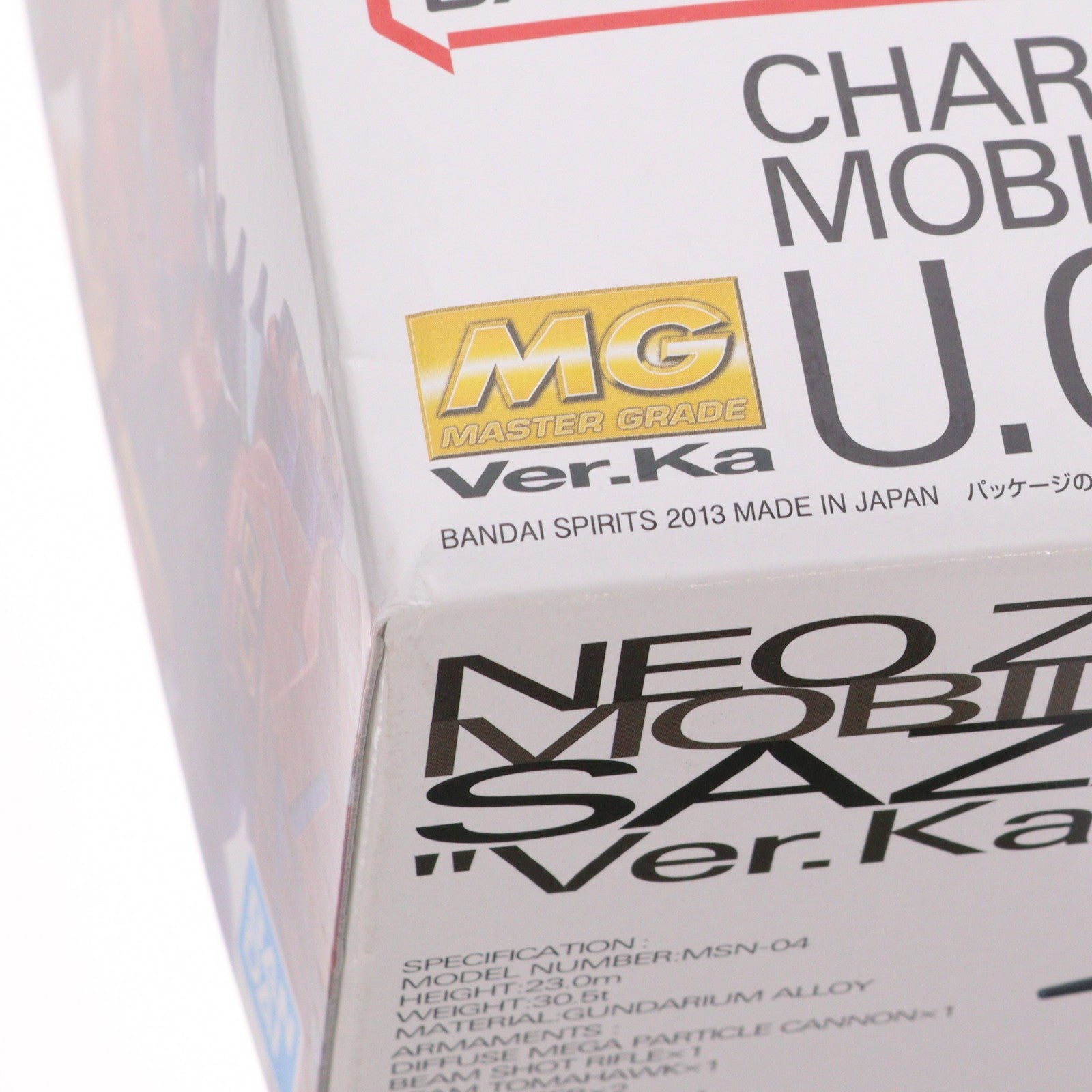 【中古即納】[PTM] (再販) MG 1/100 MSN-04 サザビー Ver.Ka 機動戦士ガンダム 逆襲のシャア プラモデル(5055457) バンダイスピリッツ(20260121)