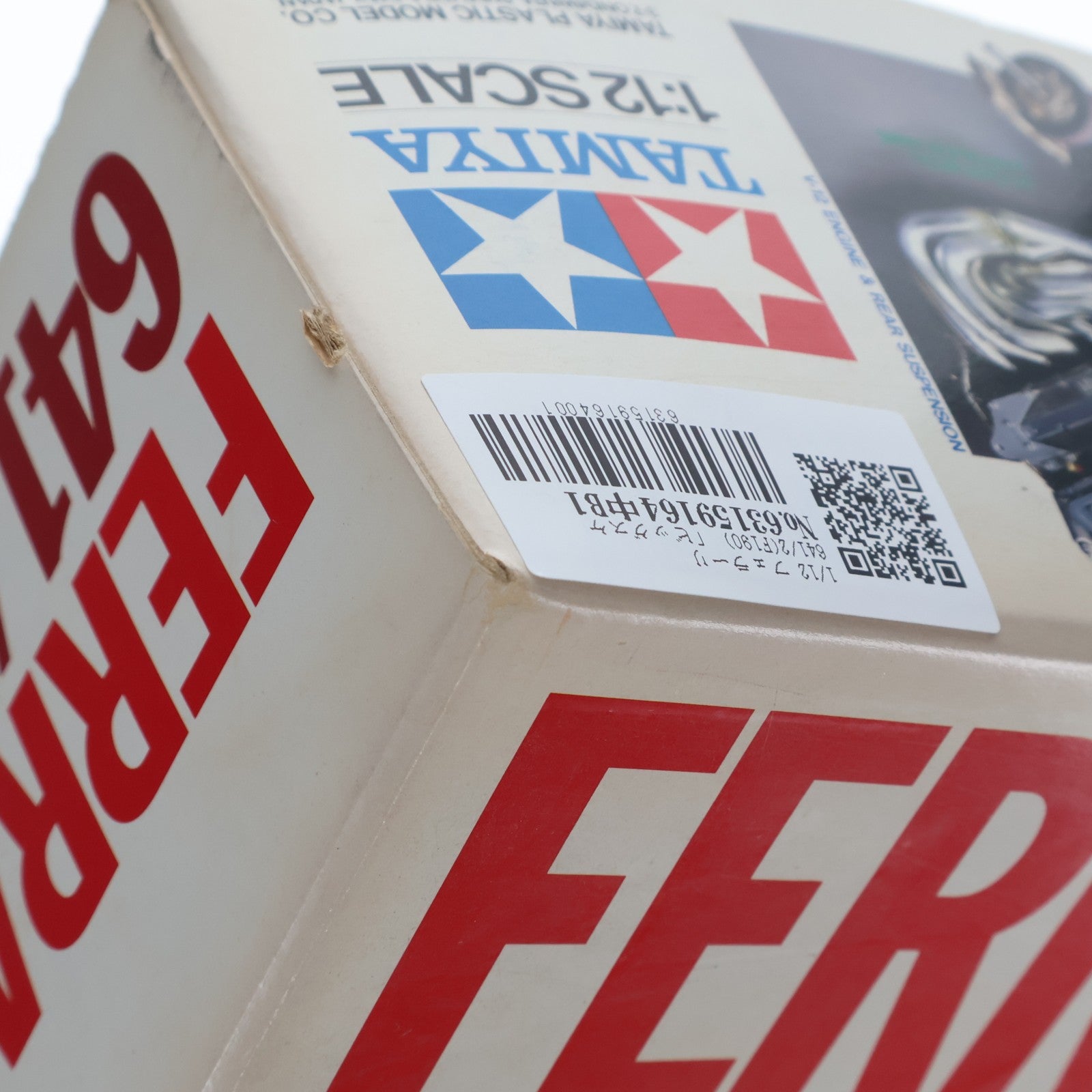 【中古即納】[PTM] ビッグスケールシリーズ No.25 1/12 フェラーリ 641/2(F190) ディスプレイモデル プラモデル(12027) タミヤ(19991231)