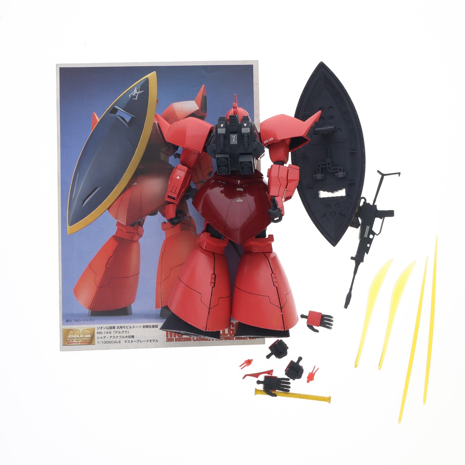 【中古即納】[PTM] MG 1/100 MS-14S ゲルググ シャア・アズナブル大佐専用機 機動戦士ガンダム プラモデル(0055164) バンダイ(20170218)