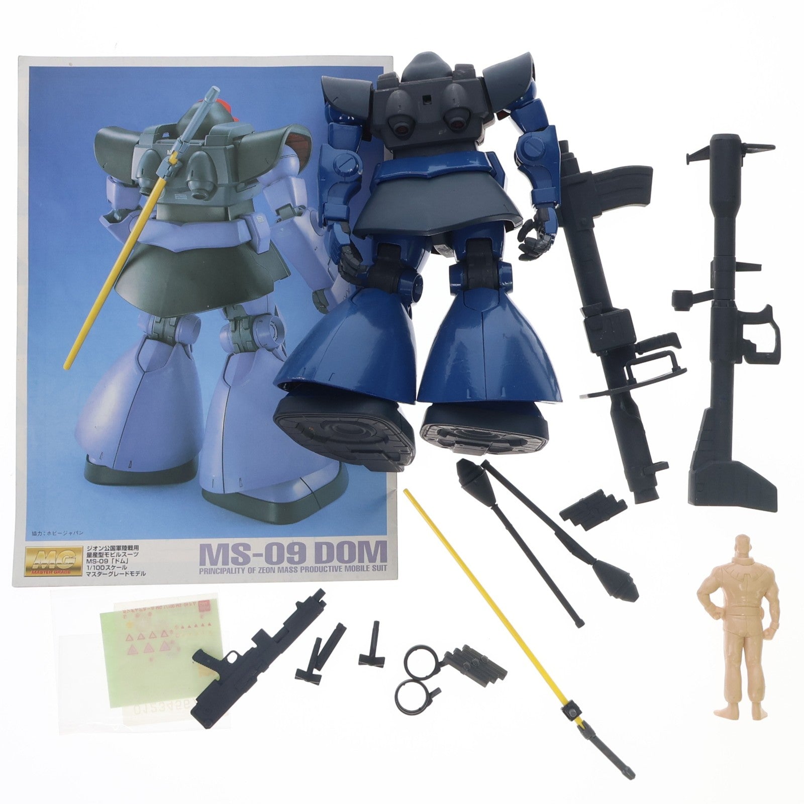 【中古即納】[PTM] MG 1/100 MS-09 ドム 機動戦士ガンダム プラモデル(0072576) バンダイ(20180127)