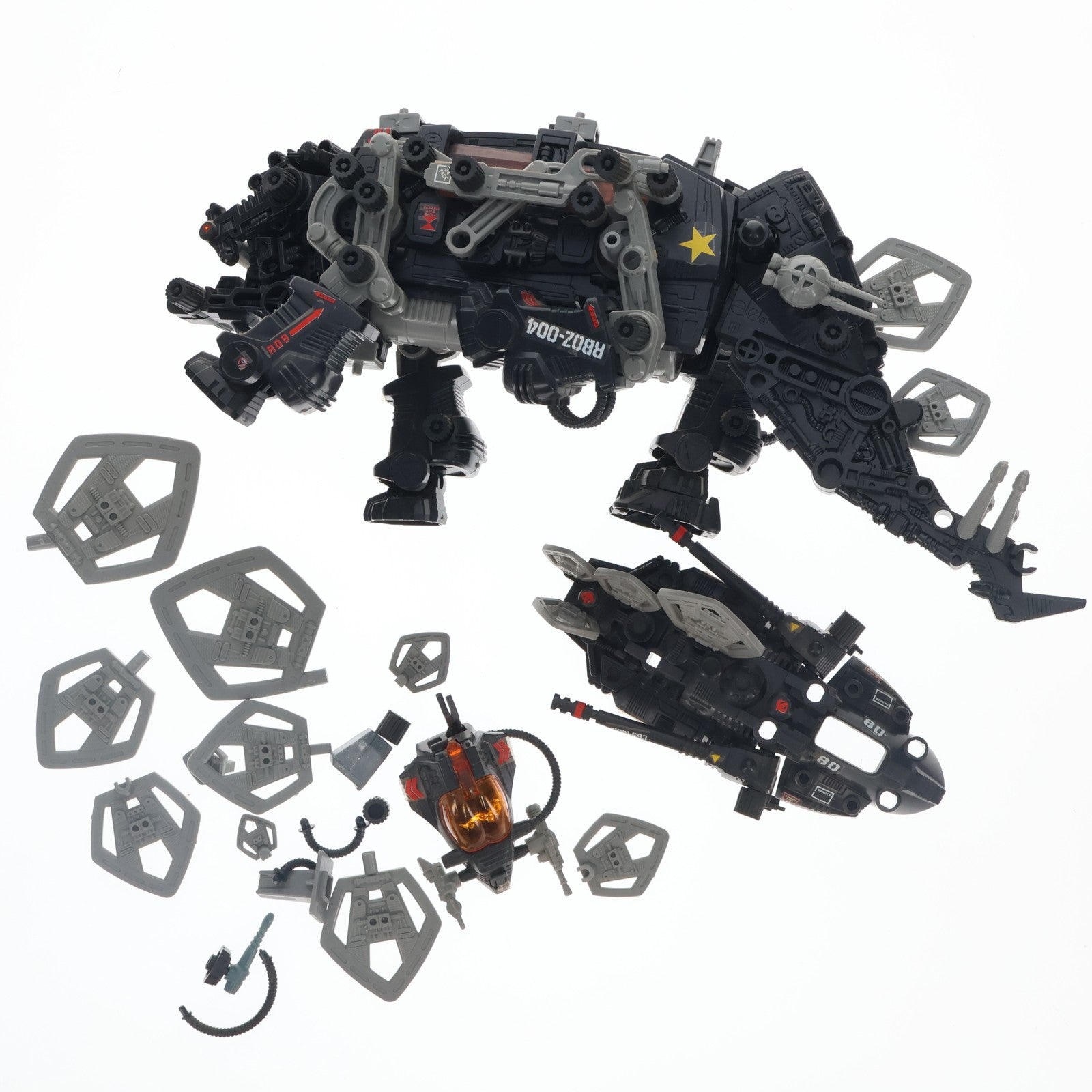 【中古即納】[PTM] 1/72 RZ-008 ゴルドス(ステゴサウルス型) ZOIDS(ゾイド) プラモデル(564317) トミー(19991231)